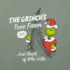 Women's Grinch's Tree Farm Long Sleeve Crusher Tee sold by Life is Good