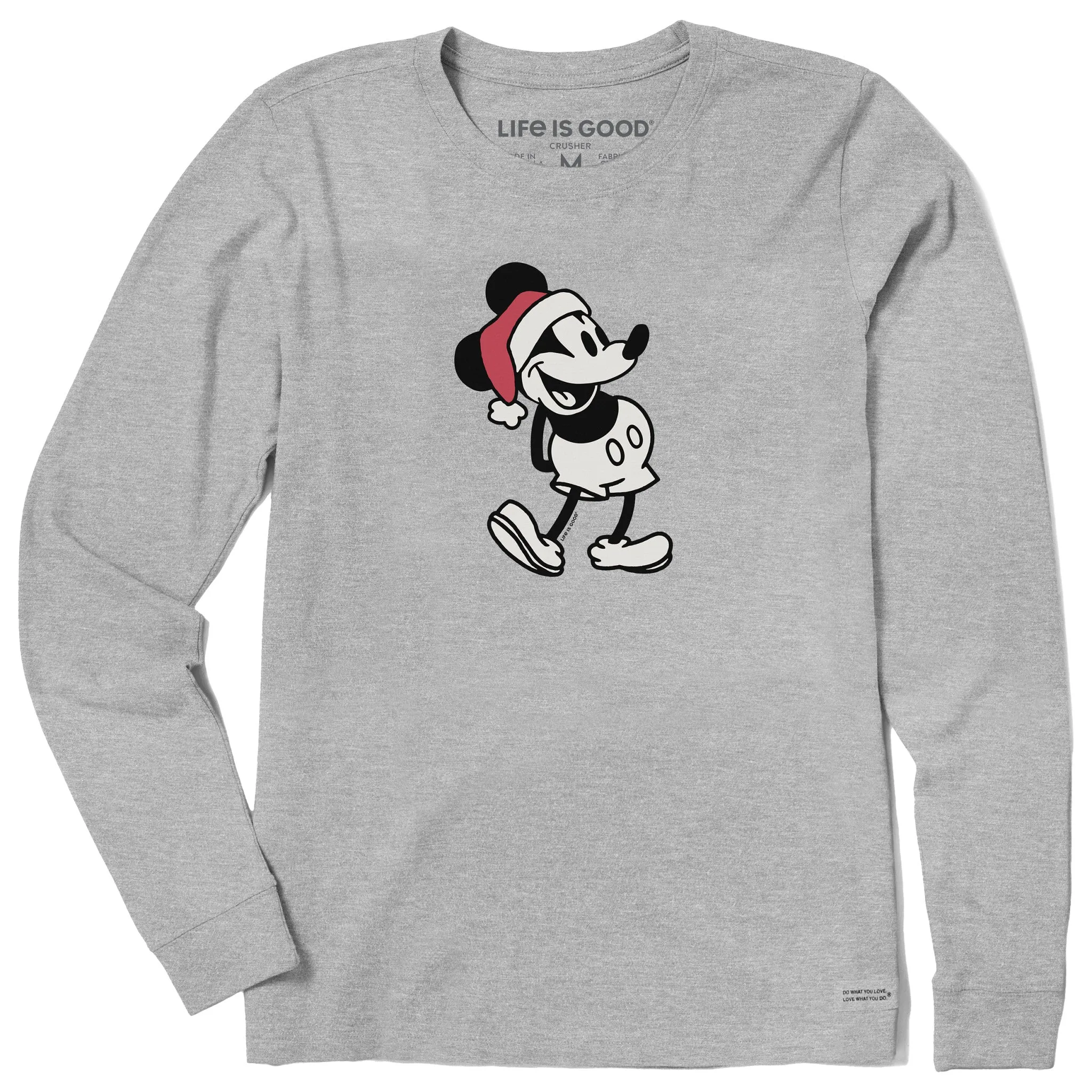 Women's Santa Willie Long Sleeve Crusher Tee sold by Life is Good product image thumbnail 3