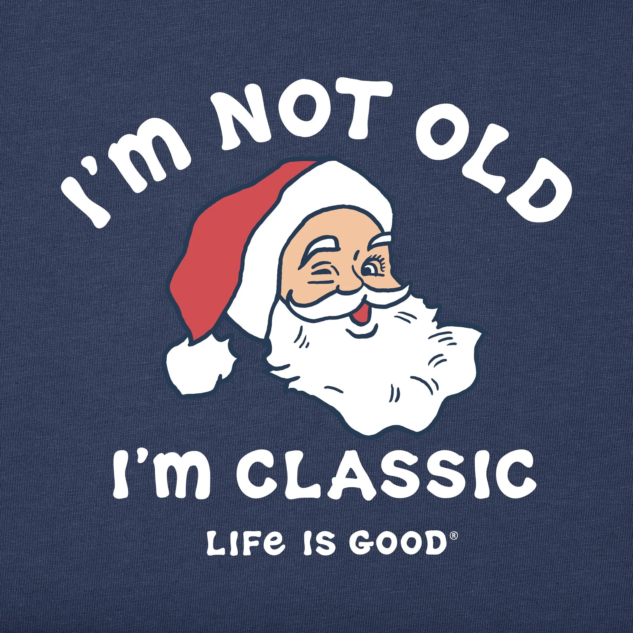 Men's I'm Classic Santa Short Sleeve Crusher Tee sold by Life is Good product image thumbnail 2