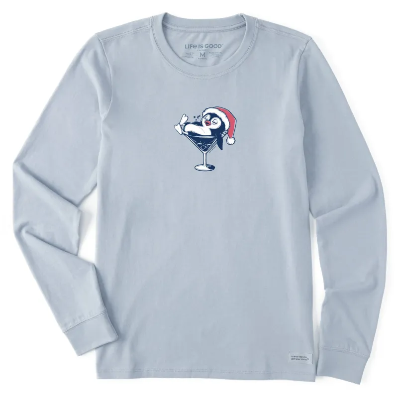 Women's Tipsy Penguin Long Sleeve Crusher Tee sold by Life is Good