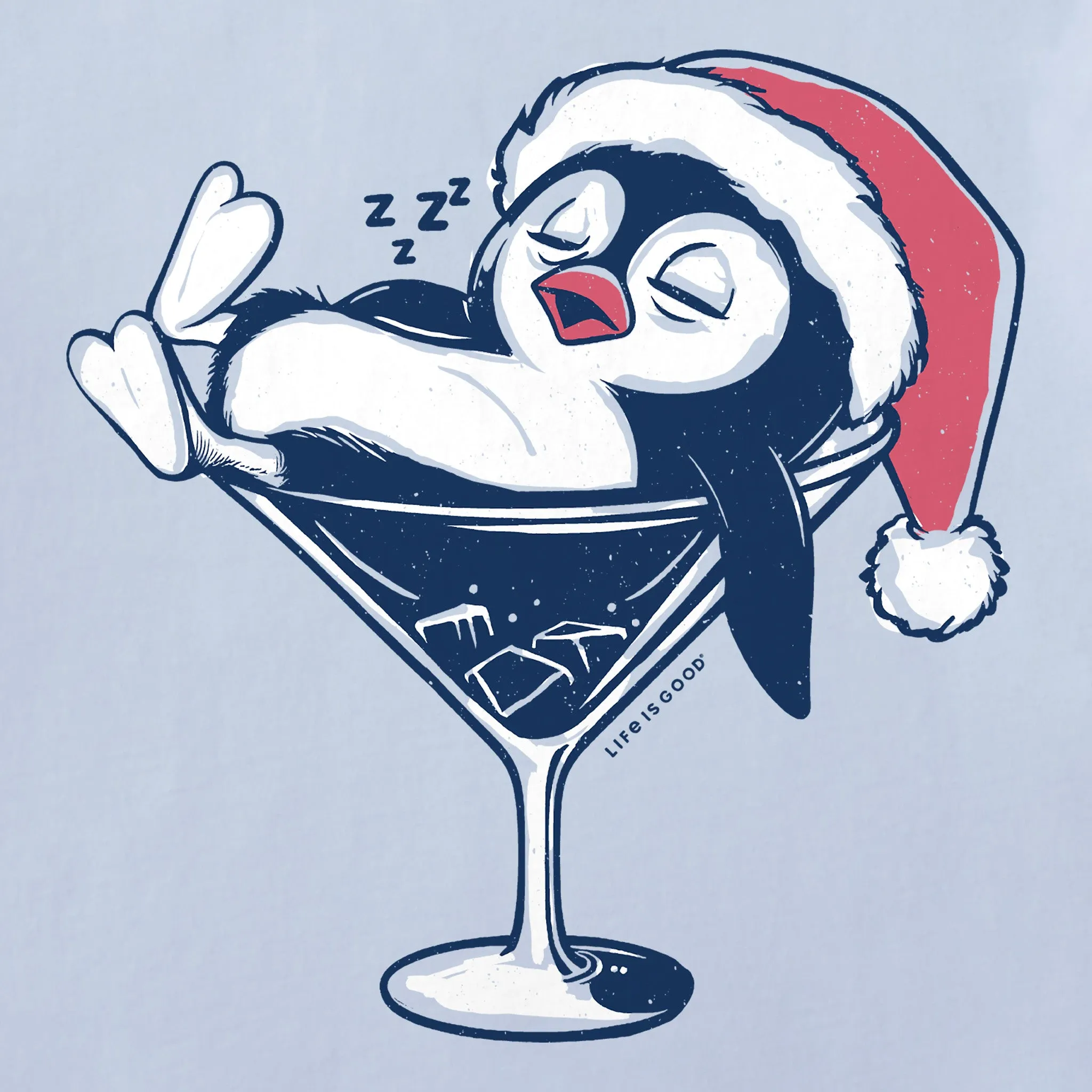 Women's Tipsy Penguin Long Sleeve Crusher Tee sold by Life is Good product image thumbnail 2