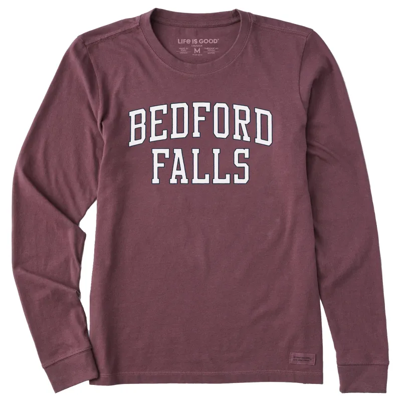 Women's Bedford Falls Long Sleeve Crusher Tee sold by Life is Good