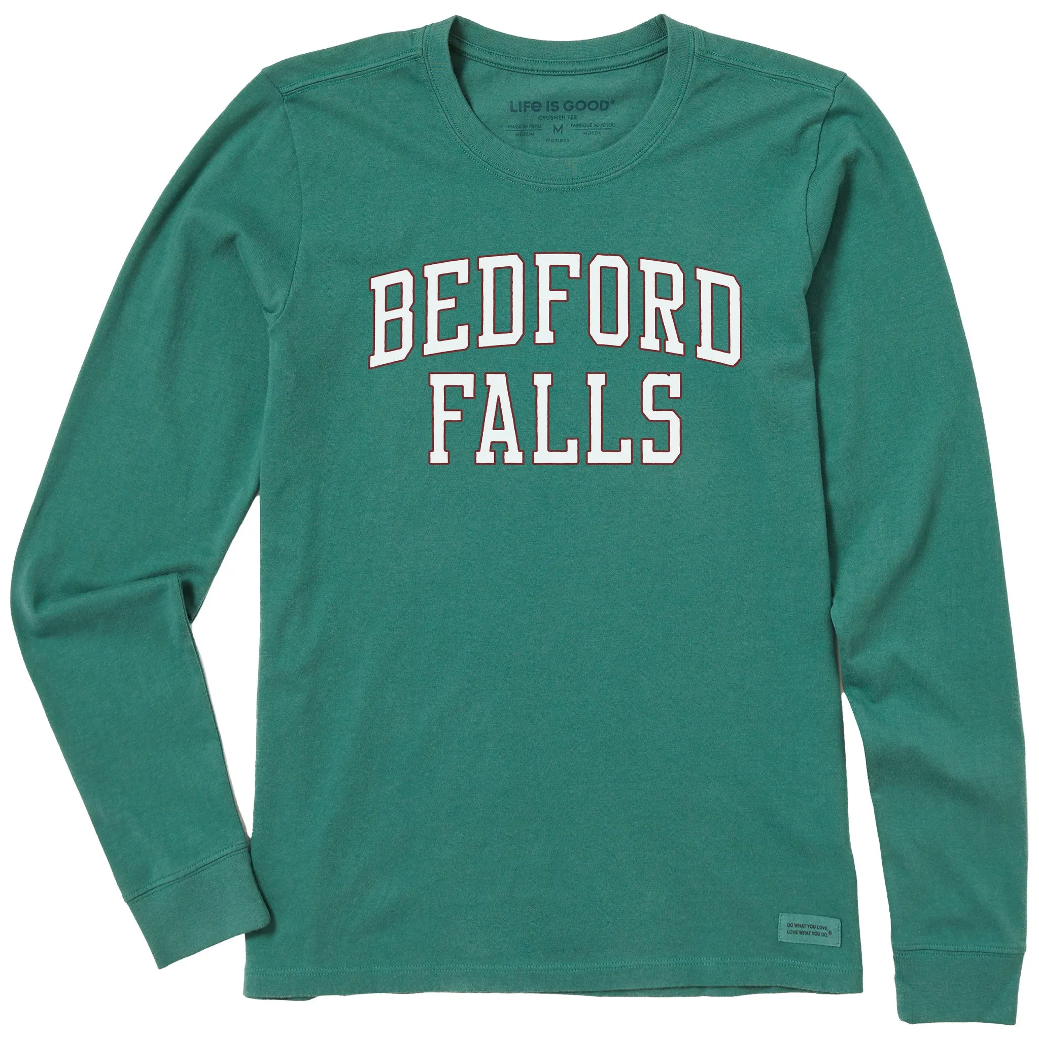 Women's Bedford Falls Long Sleeve Crusher Tee sold by Life is Good product image thumbnail 3
