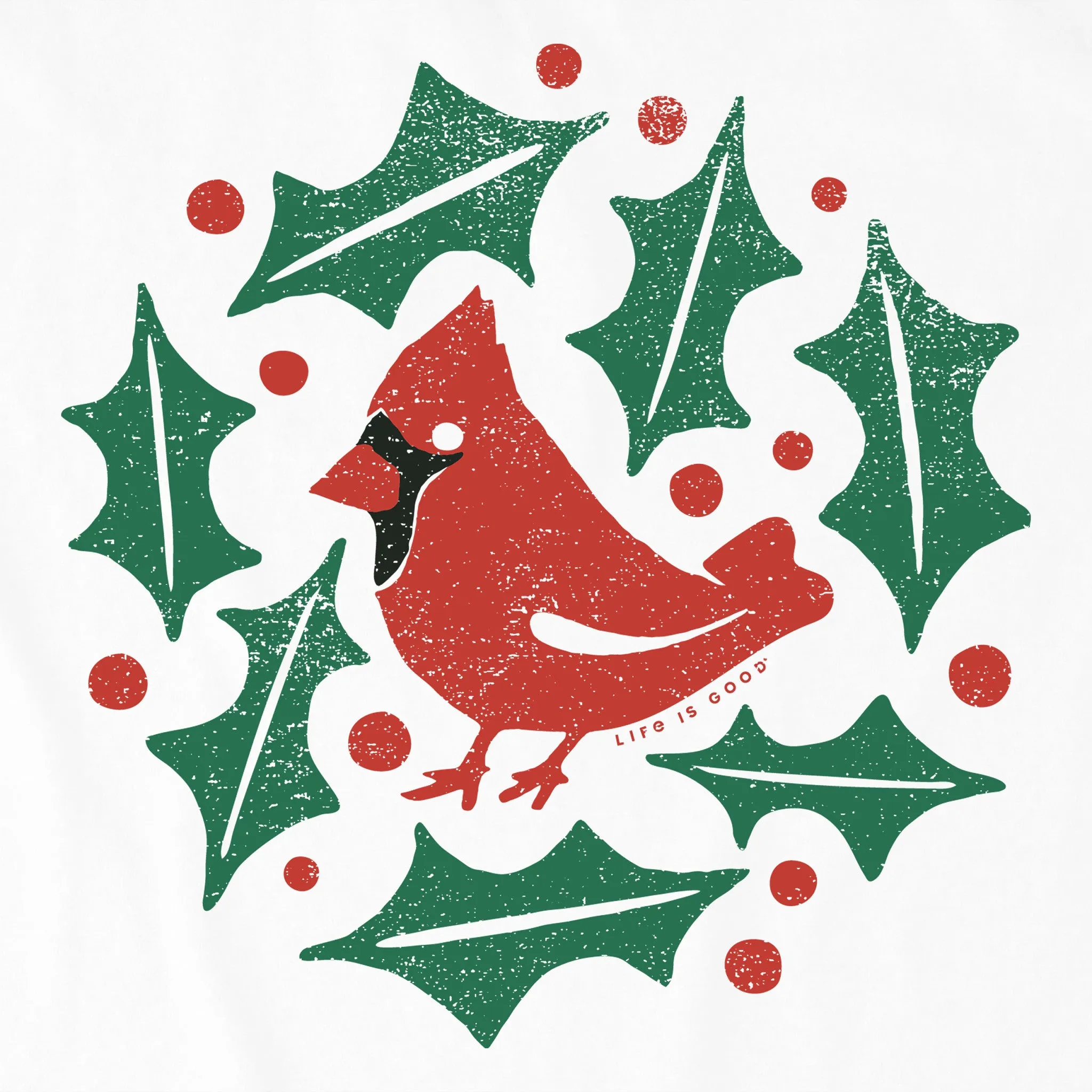 Women's Holly Cardinal Long Sleeve Crusher Vee sold by Life is Good product image thumbnail 2