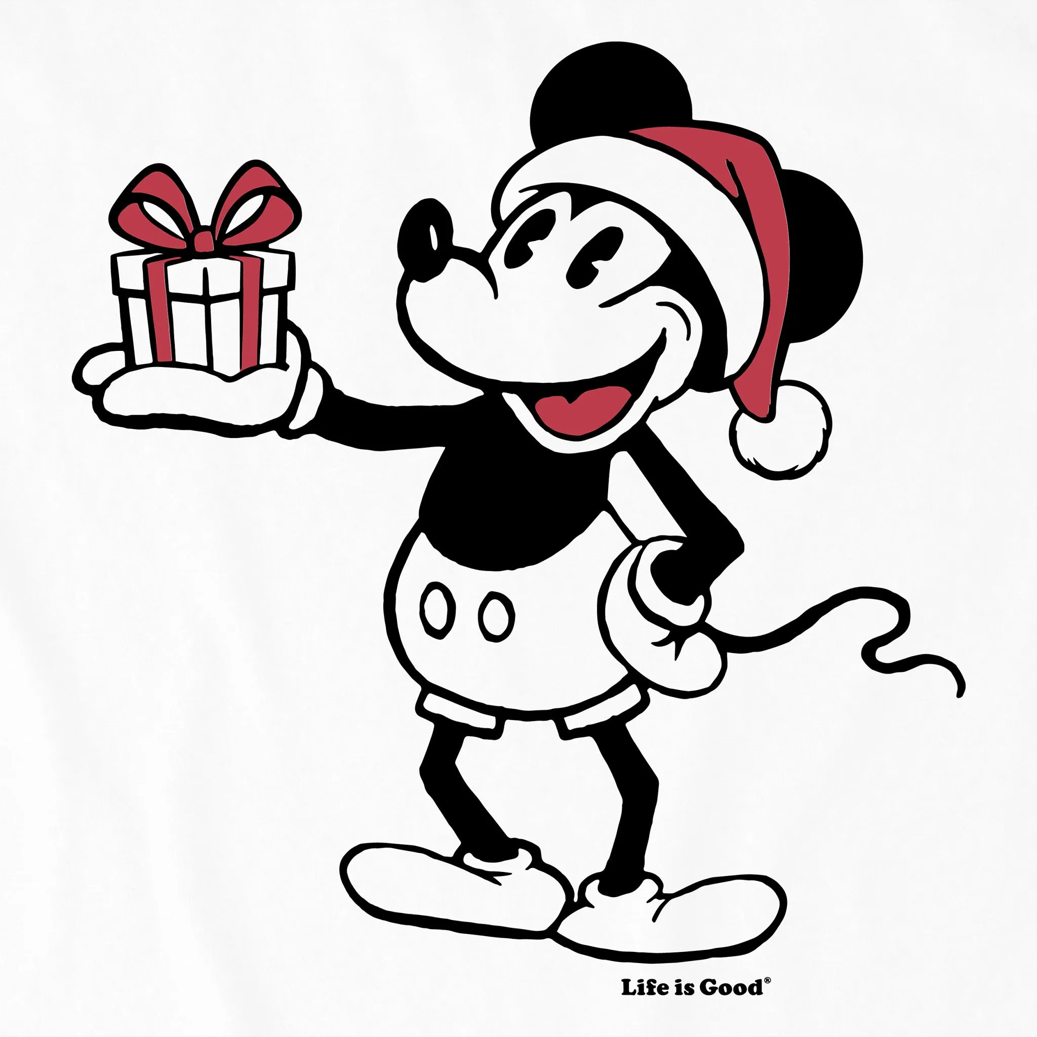 Women's Willie Present Long Sleeve Crusher Tee sold by Life is Good product image thumbnail 2