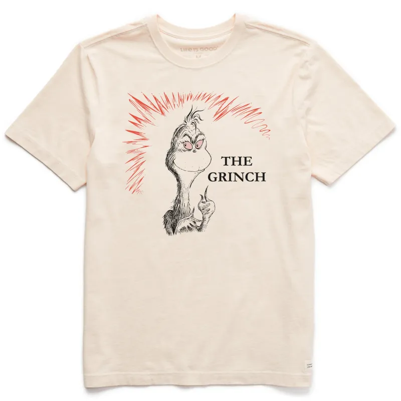 Men's The Grinch Short Sleeve Crusher Tee sold by Life is Good