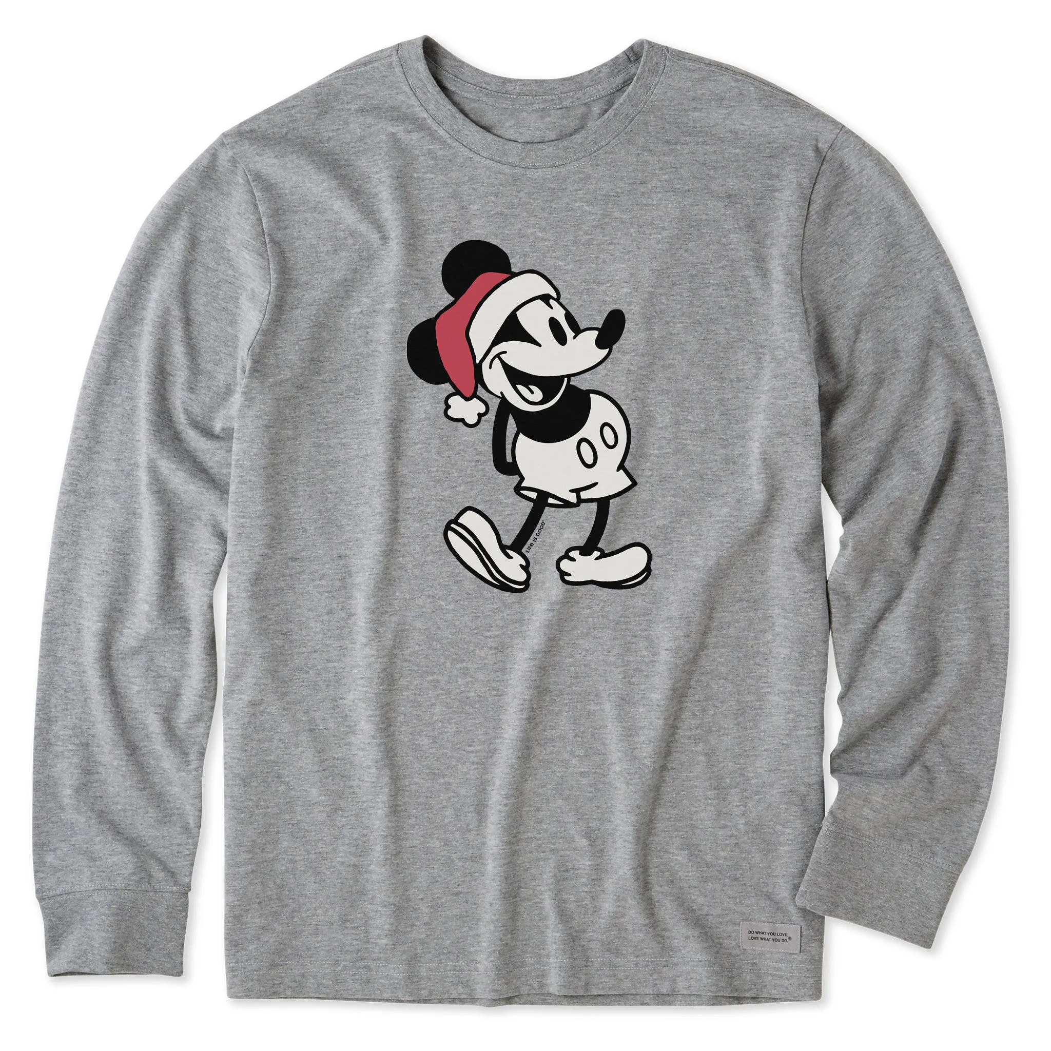 Men's Santa Willie Long Sleeve Crusher Tee sold by Life is Good product image thumbnail 3