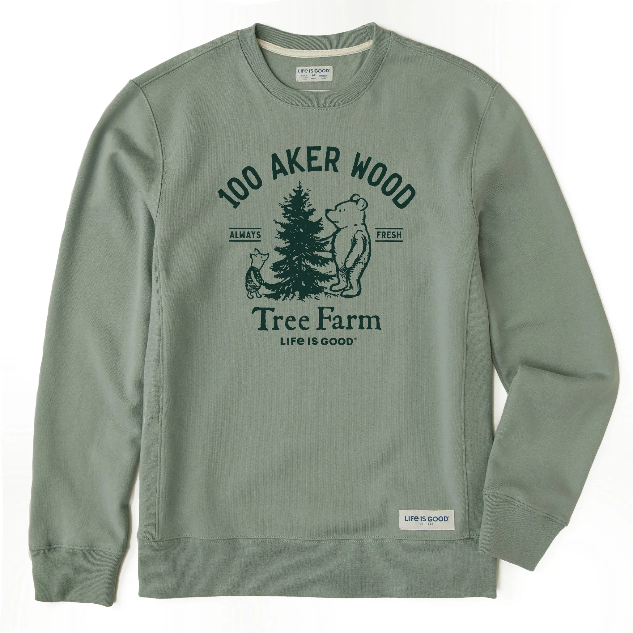 Men's Winnie 100 Aker Tree Farm Simply True Crew sold by Life is Good product image thumbnail 3