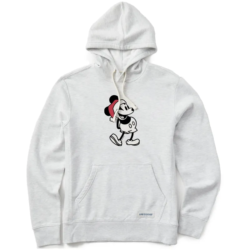Men's Santa Willie Simply True Fleece Hoodie sold by Life is Good