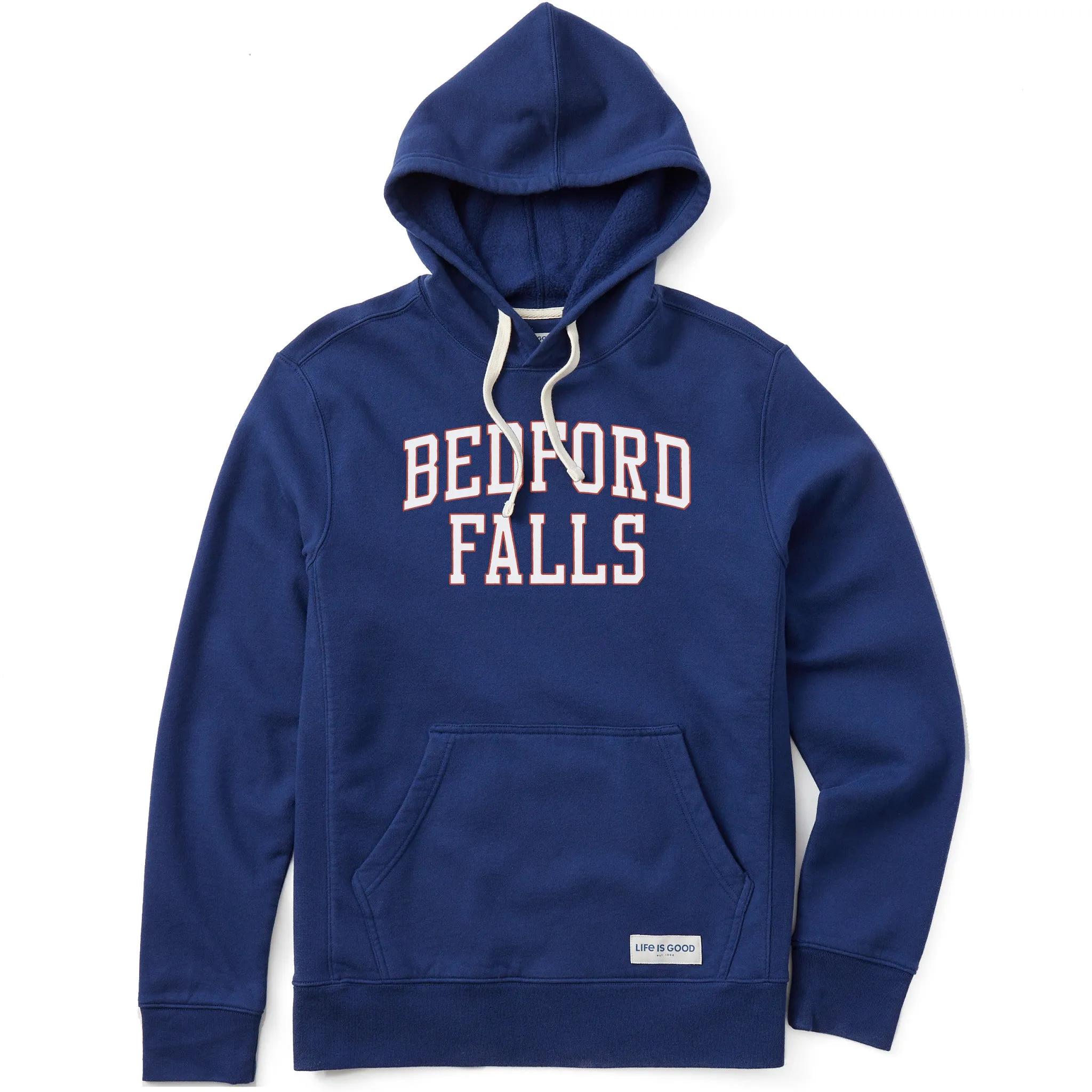 Men's Bedford Falls Simply True Fleece Hoodie sold by Life is Good