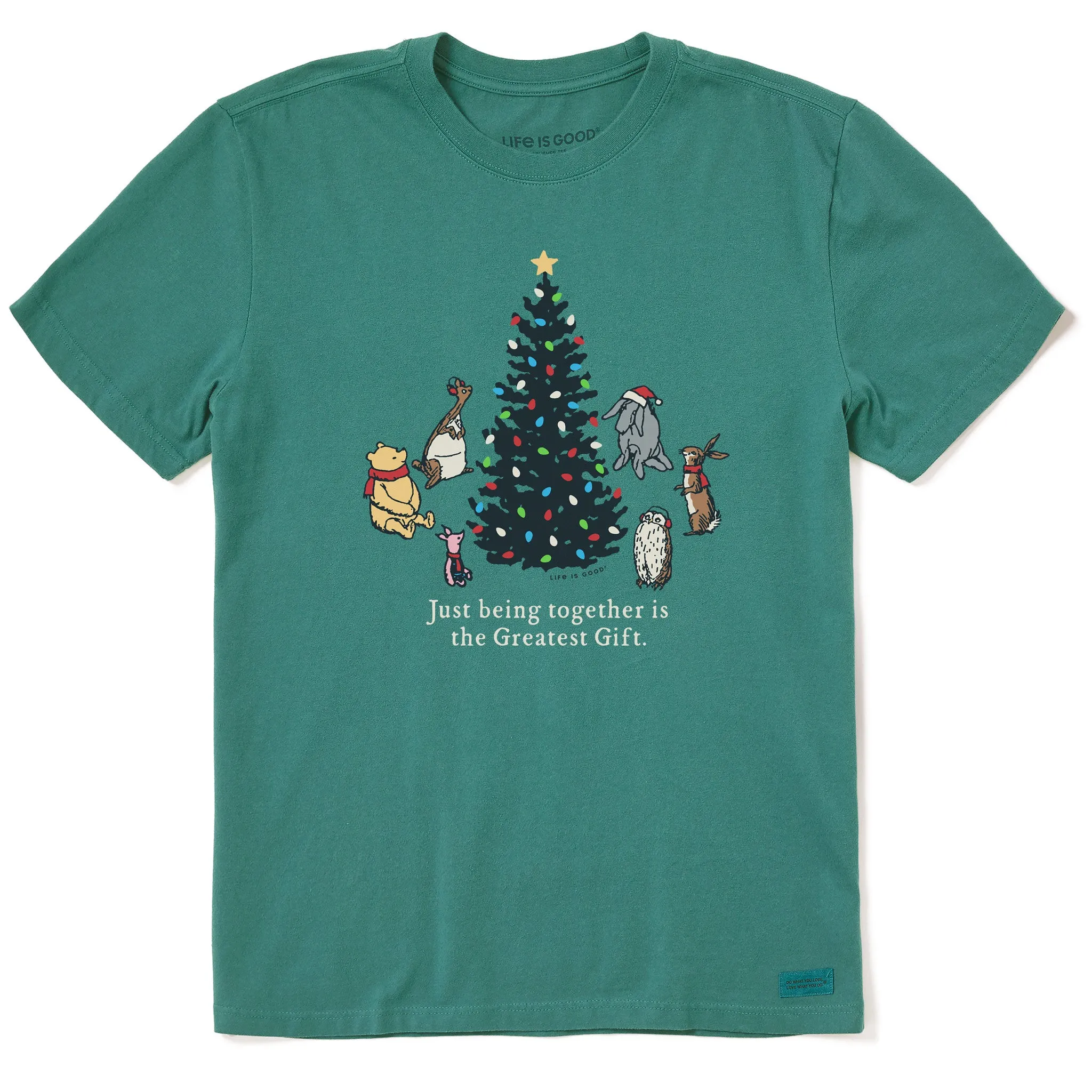 Men's Greatest Gift Winnie & Friends Short Sleeve Crusher Tee sold by Life is Good product image thumbnail 3