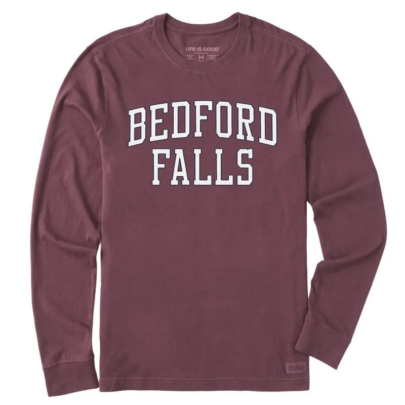 Men's Bedford Falls Long Sleeve Crusher Tee sold by Life is Good