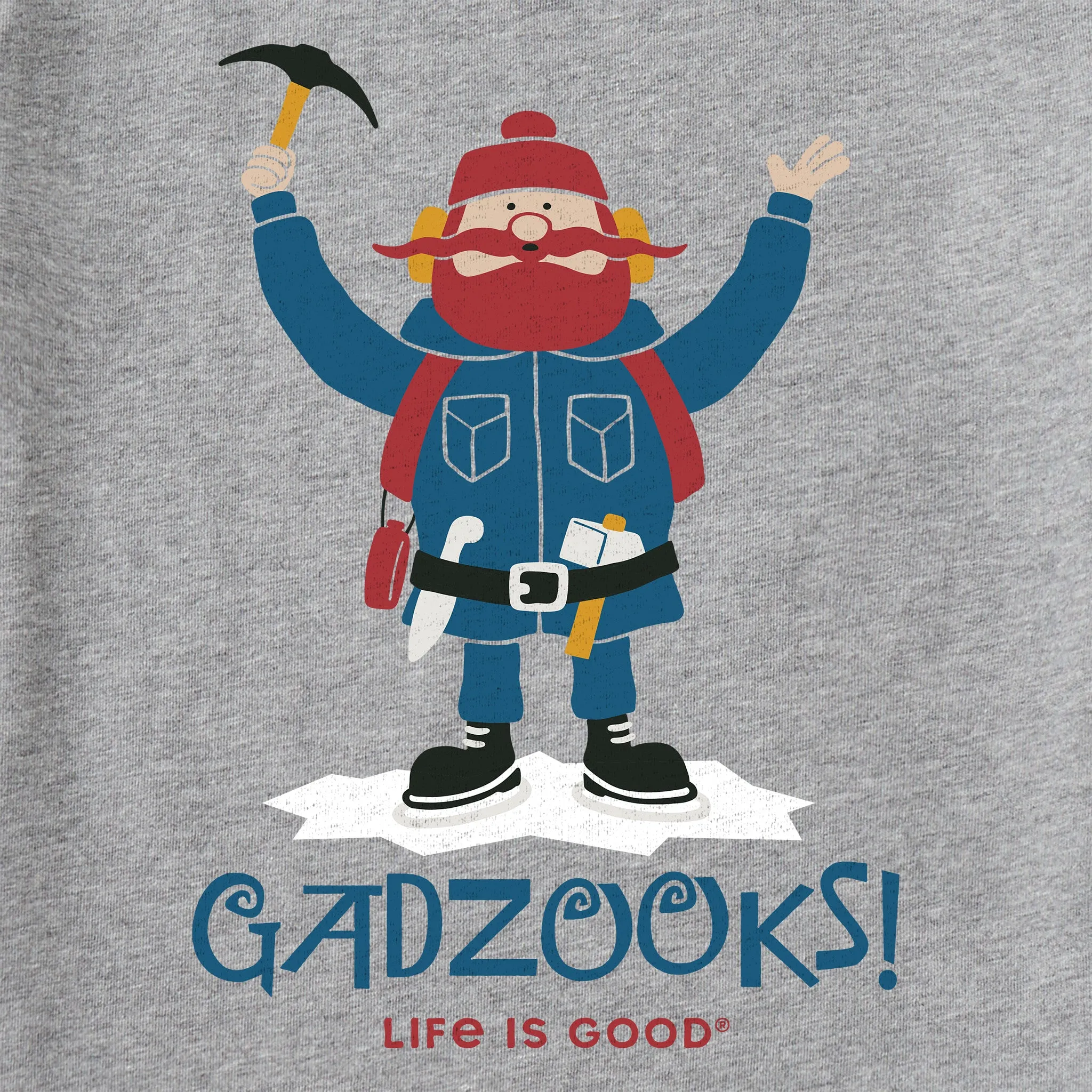 Men's Gadzooks Yukon Long Sleeve Crusher Tee sold by Life is Good product image thumbnail 2
