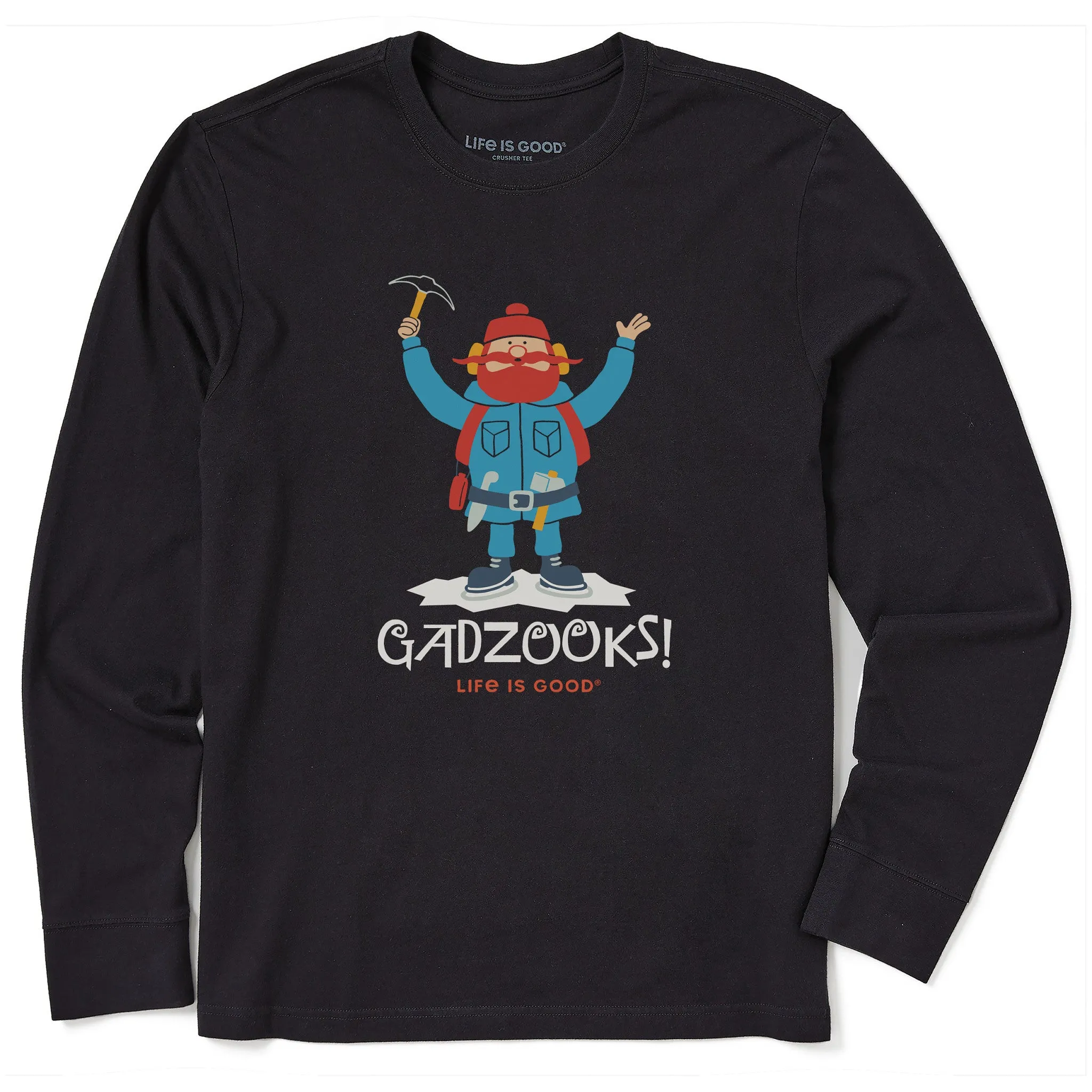 Men's Gadzooks Yukon Long Sleeve Crusher Tee sold by Life is Good product image thumbnail 3