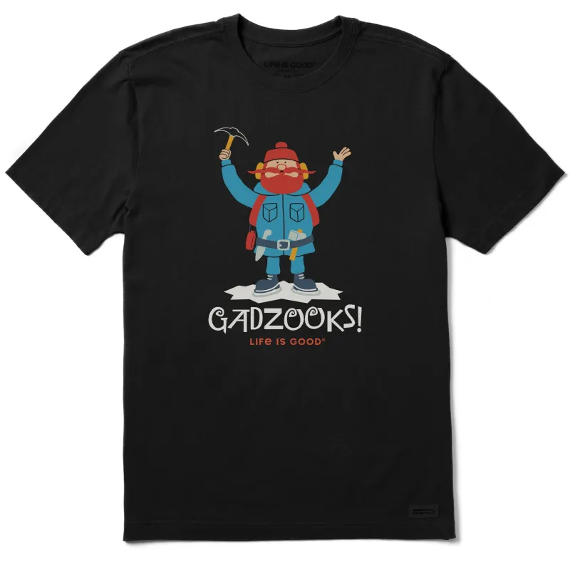 Men's Gadzooks Yukon Short Sleeve Crusher Tee sold by Life is Good