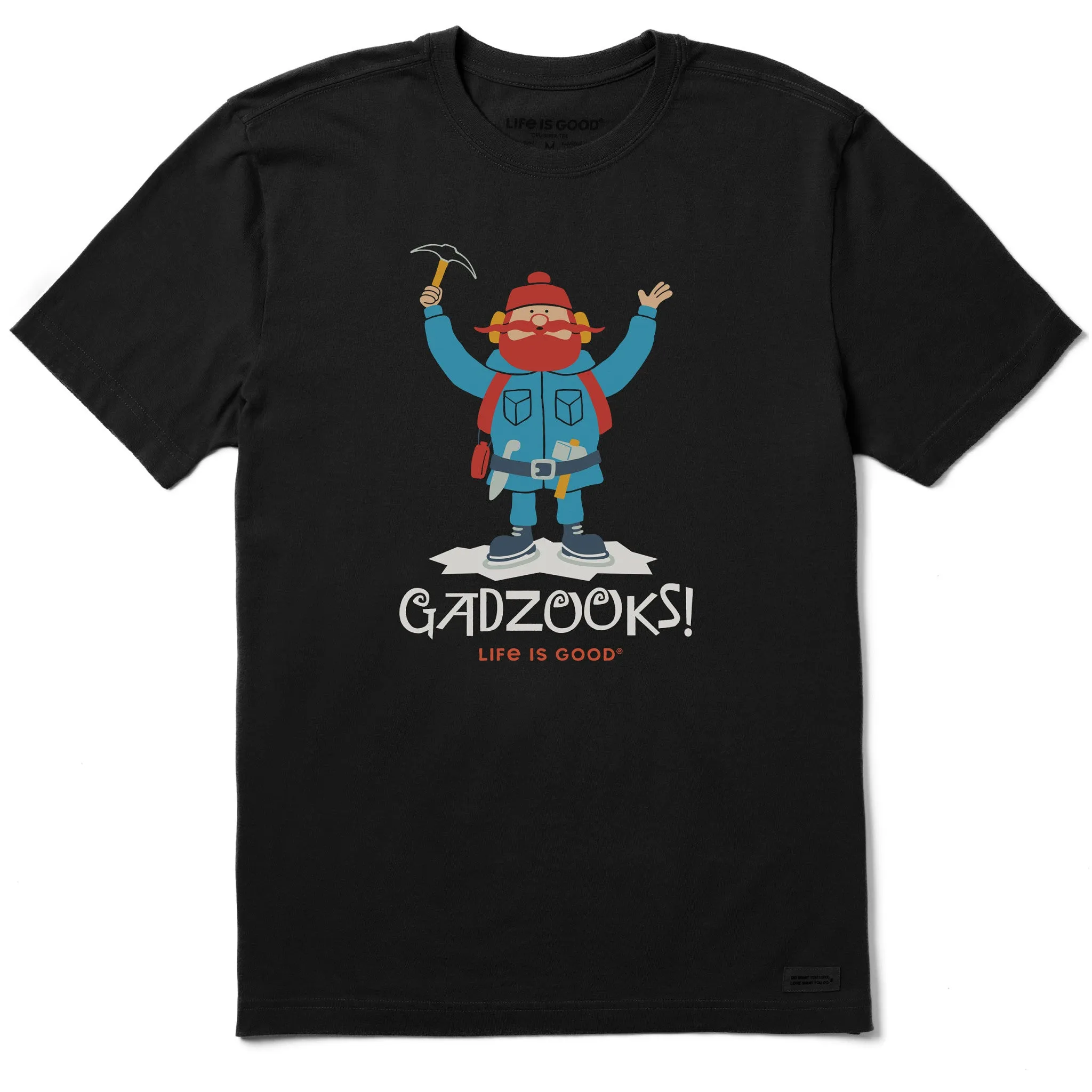 Men's Gadzooks Yukon Short Sleeve Crusher Tee sold by Life is Good