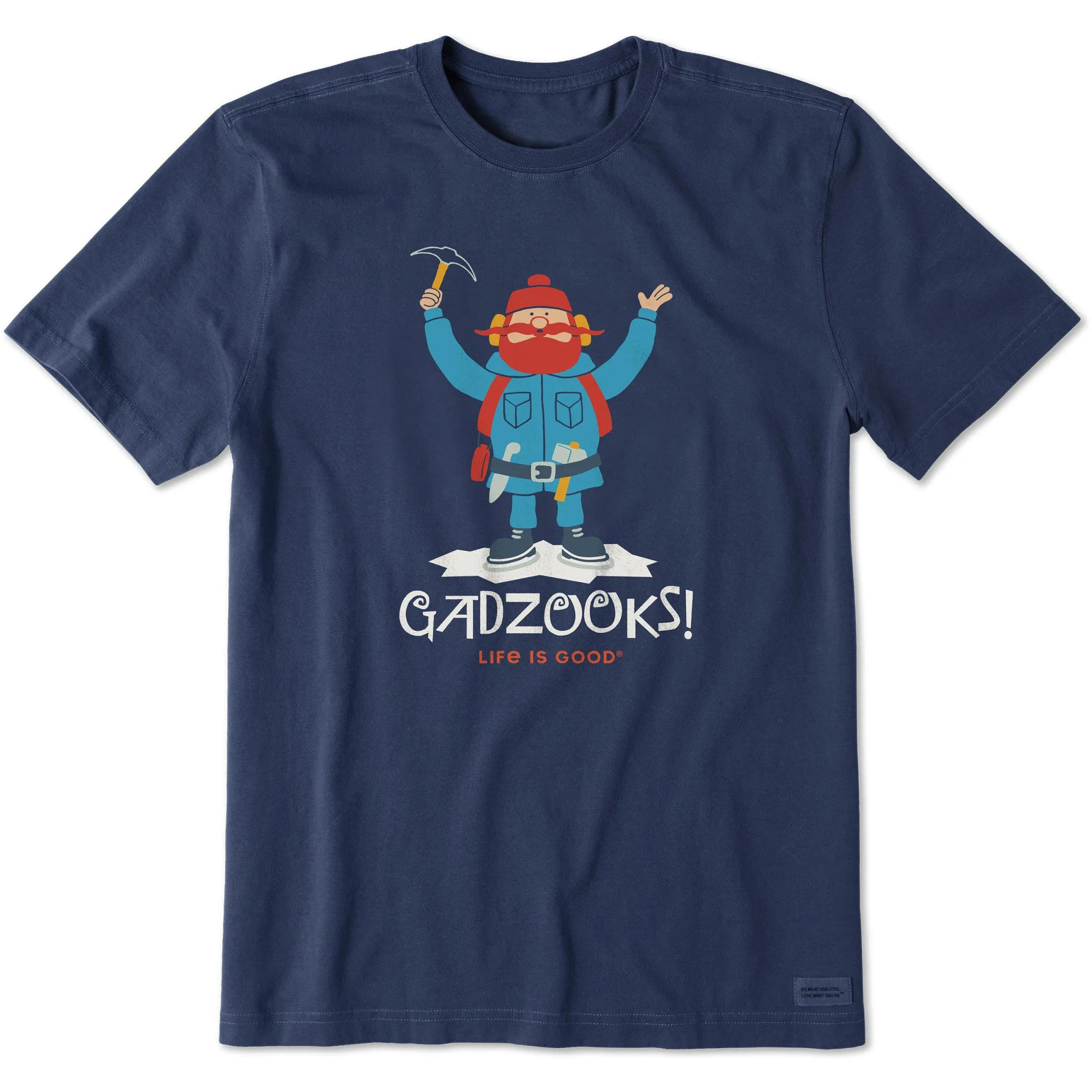 Men's Gadzooks Yukon Short Sleeve Crusher Tee sold by Life is Good product image thumbnail 3