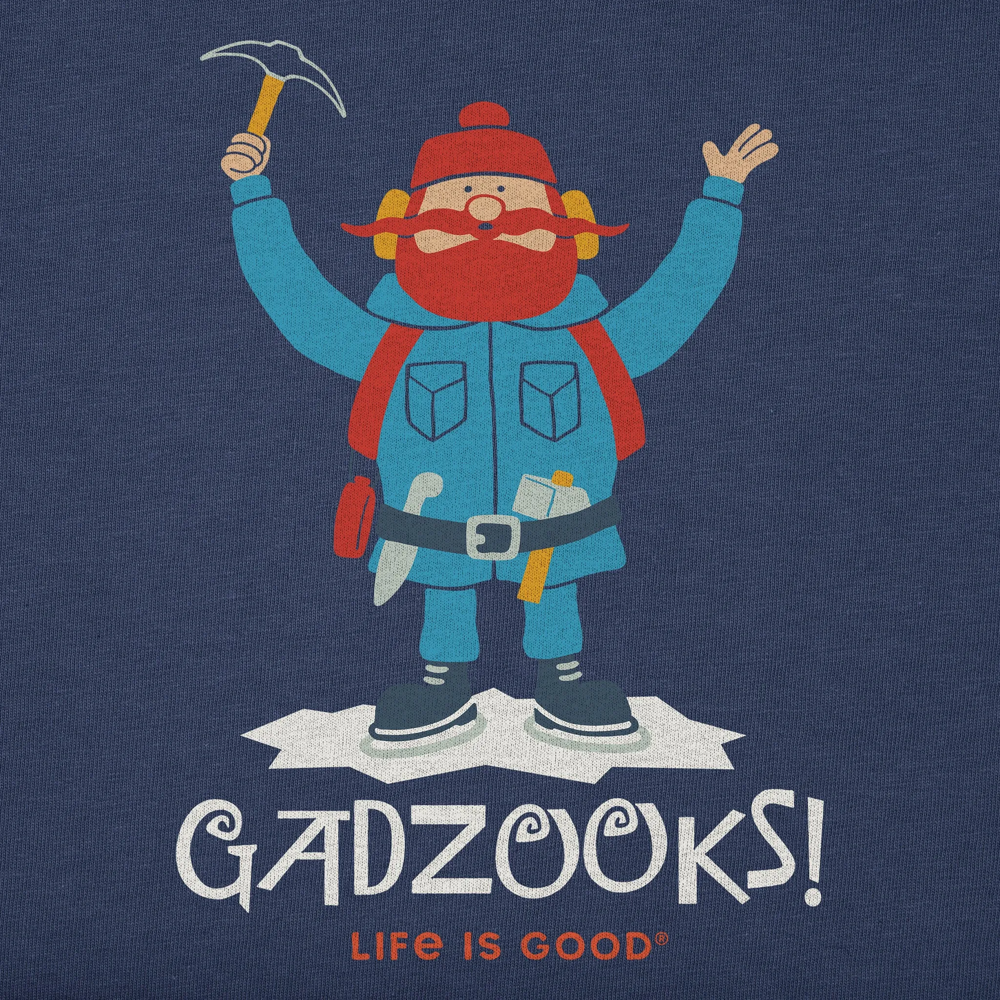 Men's Gadzooks Yukon Short Sleeve Crusher Tee sold by Life is Good product image thumbnail 4