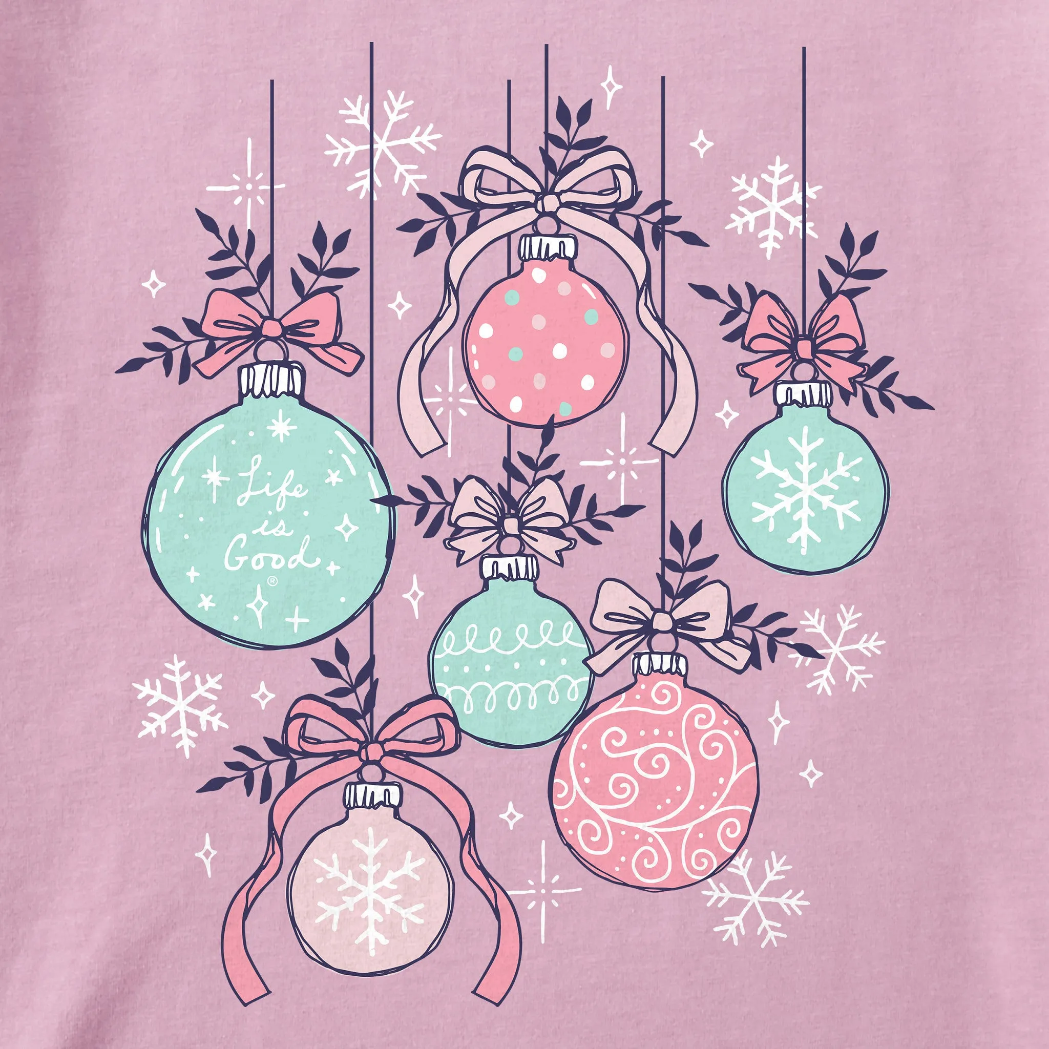 Women's Ornament Medley Long Sleeve Crusher Tee sold by Life is Good product image thumbnail 2