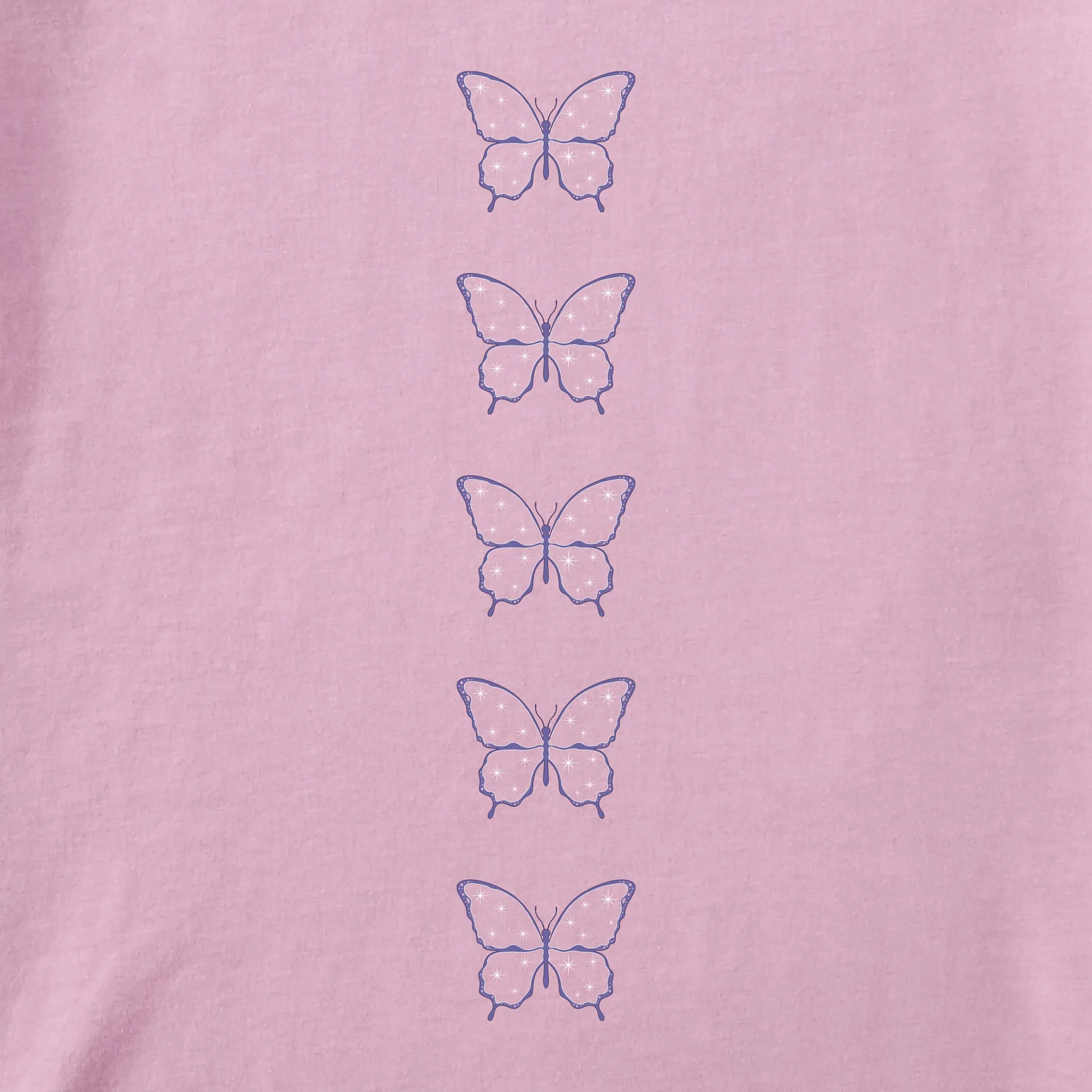 Women's Twinkling Icy Butterfly Long Sleeve Crusher Tee sold by Life is Good product image thumbnail 3