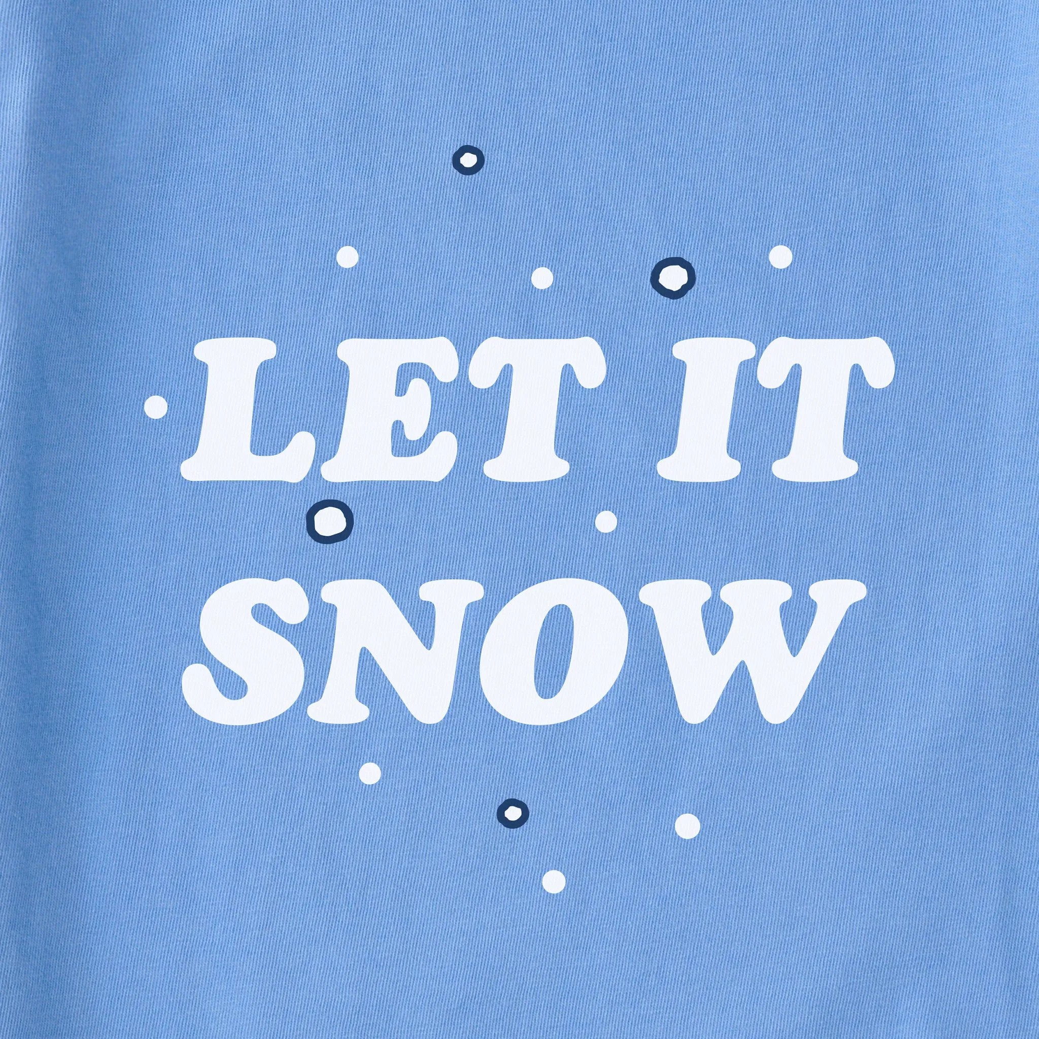 Women's Willie Let it Snow Long Sleeve Crusher Tee sold by Life is Good product image thumbnail 2