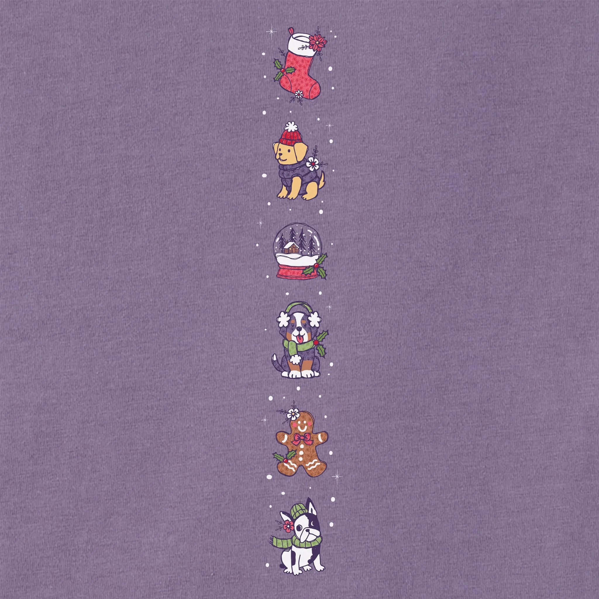 Women's Cute Holiday LIG Long Sleeve Crusher Tee sold by Life is Good product image thumbnail 3