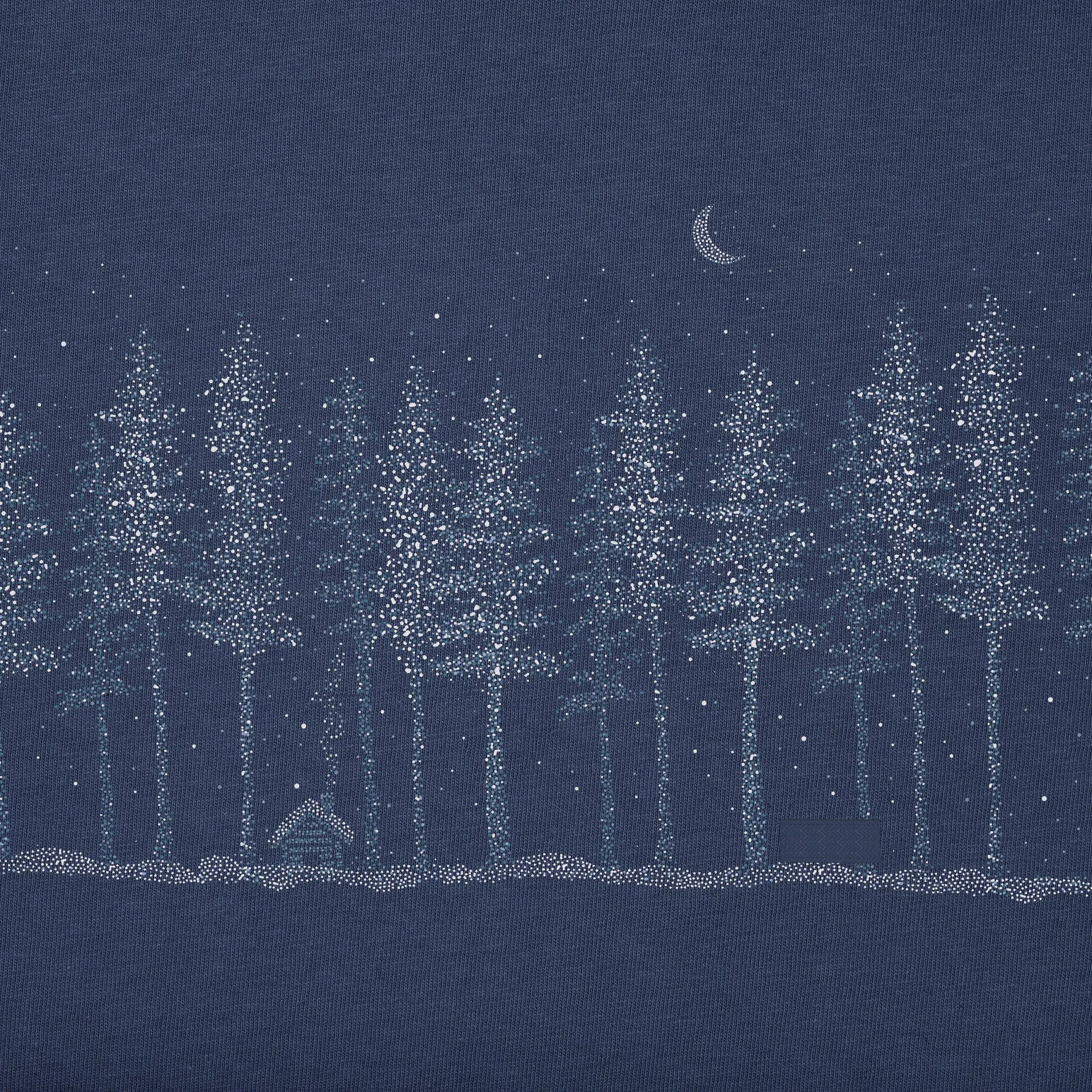 Women's Sparkle Winter Cabin Long Sleeve Crusher Tee sold by Life is Good product image thumbnail 2