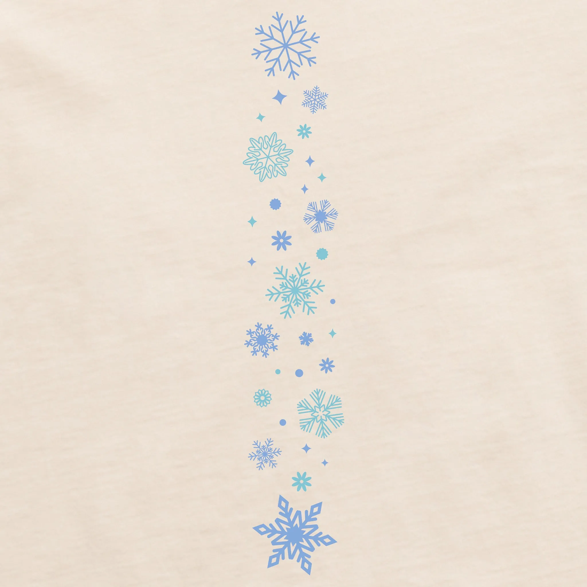 Women's Snowflake Heart Long Sleeve Crusher Tee sold by Life is Good product image thumbnail 3