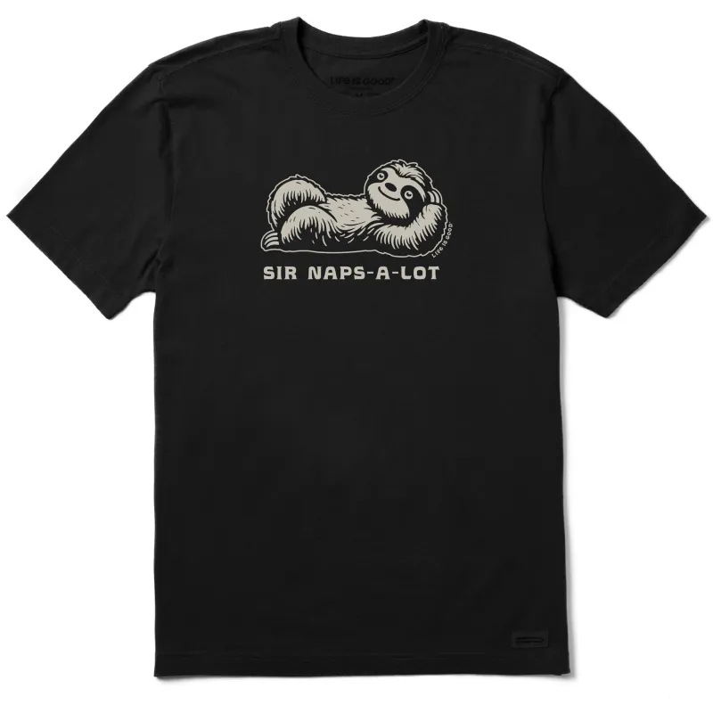 Men's Sir Naps-a-lot Short Sleeve Tee sold by Life is Good