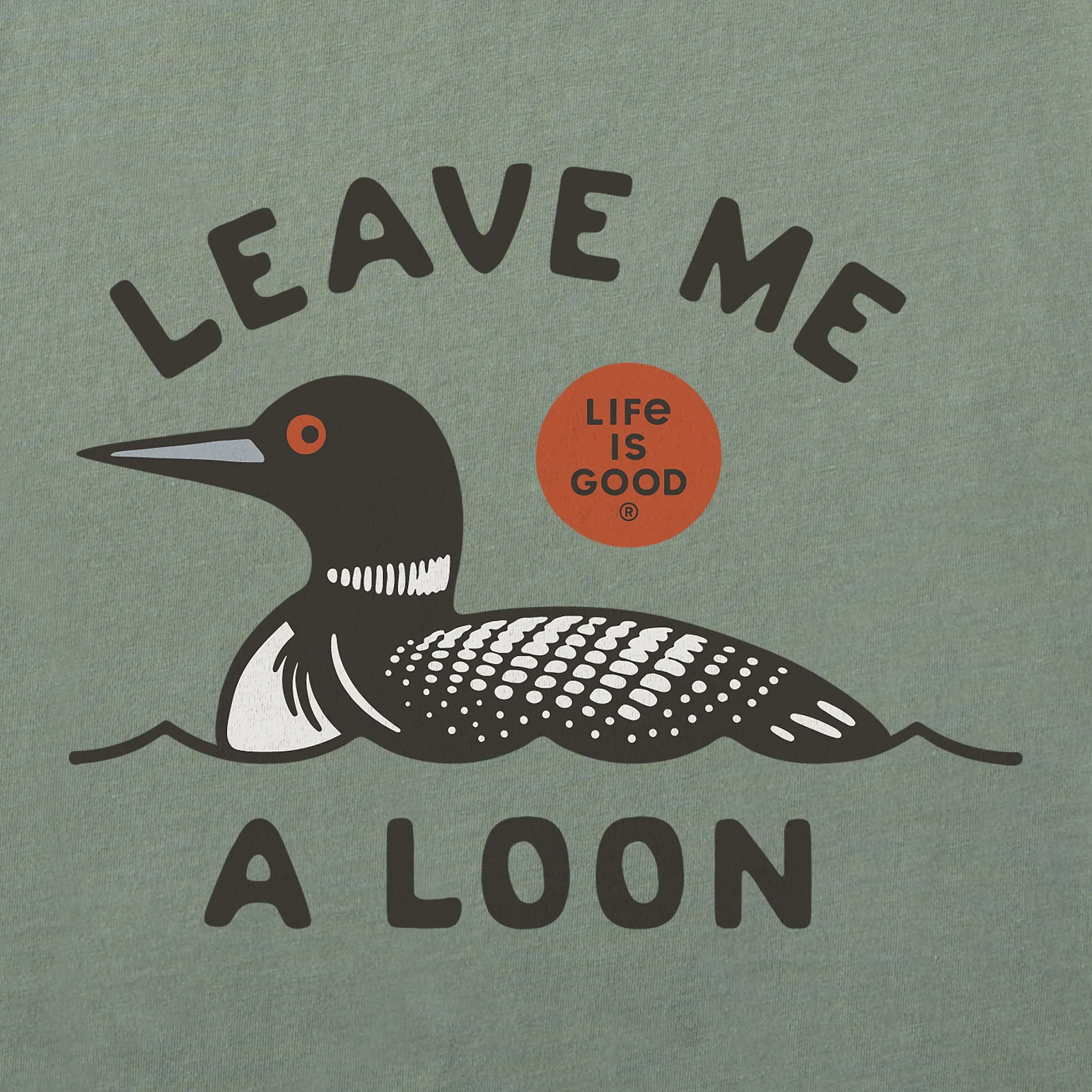 Women's Leave Me a Loon Long Sleeve Crusher Tee sold by Life is Good product image thumbnail 2