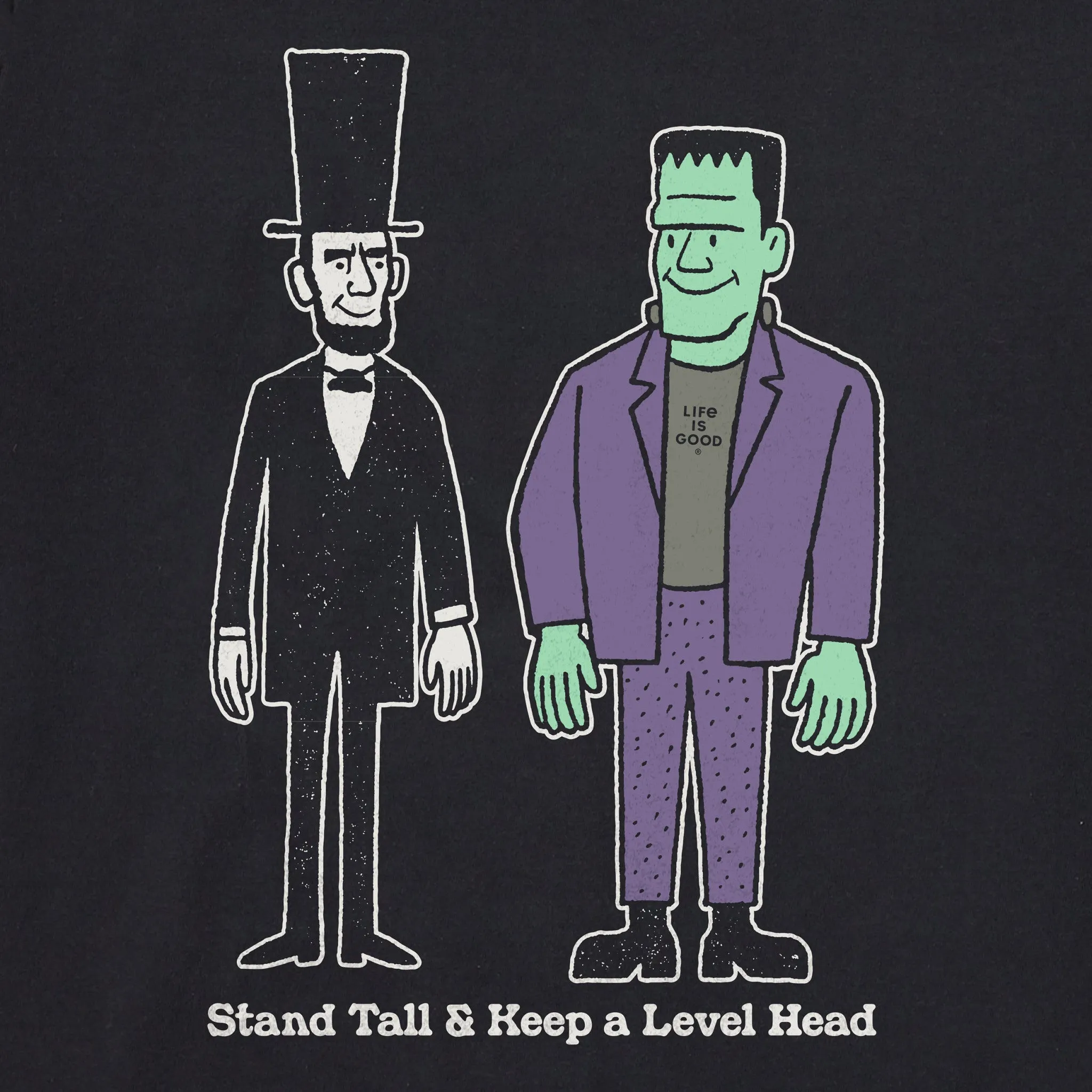 Women's Stand Tall Level Head Short Sleeve Crusher Tee sold by Life is Good product image thumbnail 2