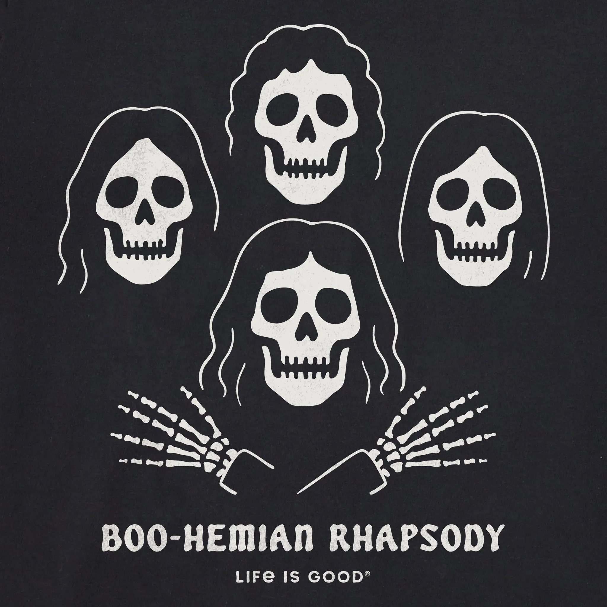 Women's Boo-Hemian Rhapsody Short Sleeve Tee sold by Life is Good product image thumbnail 4