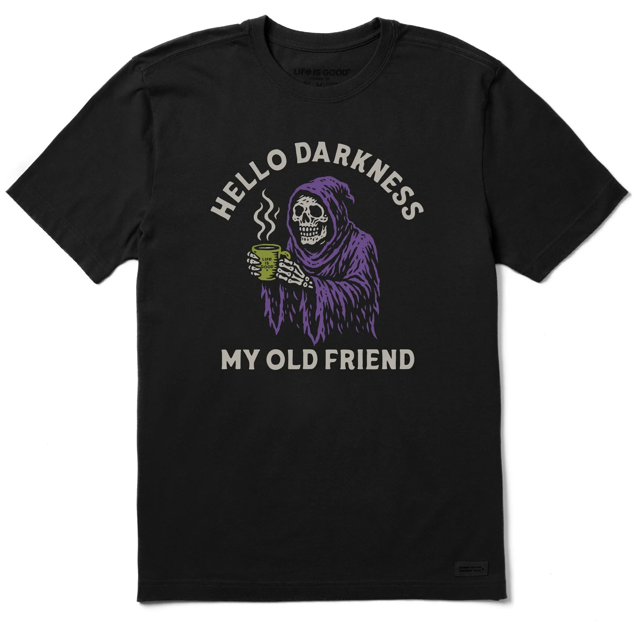 Men's Hello Darkness Reaper Short Sleeve Tee sold by Life is Good