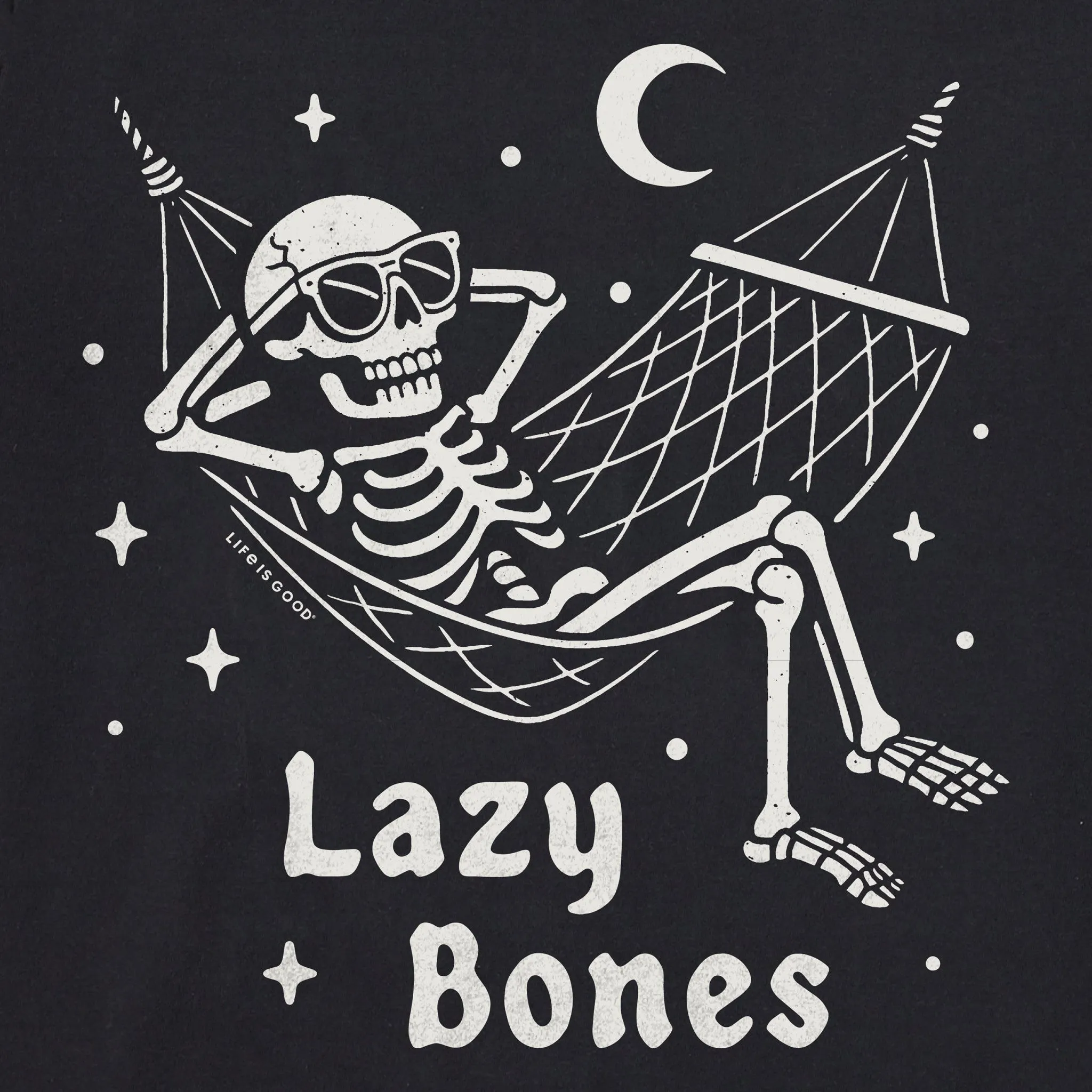 Women's Lazy Bones Crusher-LITE Shrunken Tee sold by Life is Good product image thumbnail 2