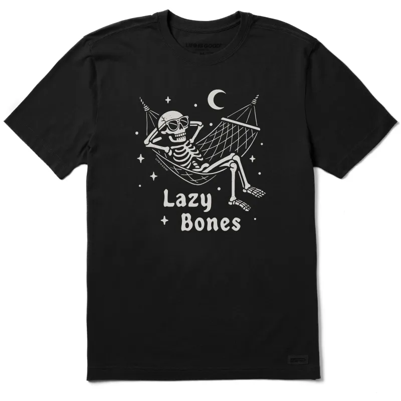 Men's Lazy Bones Short Sleeve Crusher Tee sold by Life is Good