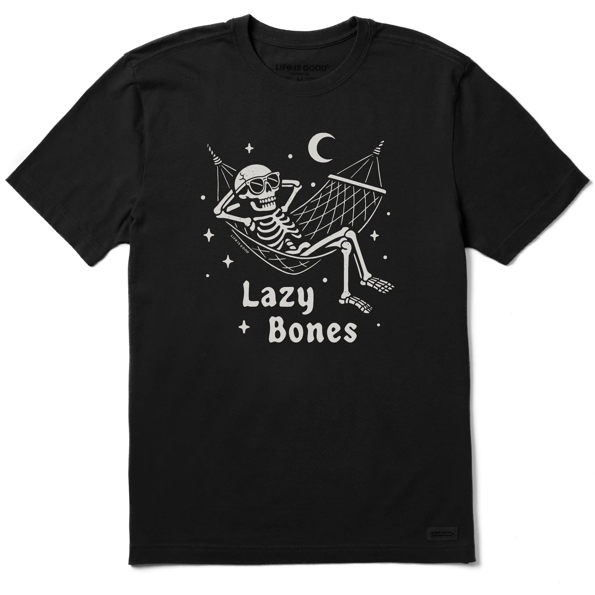 Men's Lazy Bones Short Sleeve Crusher Tee sold by Life is Good