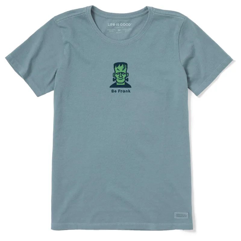 Women's Be Frank Monster Short Sleeve Crusher Tee made by Life is Good