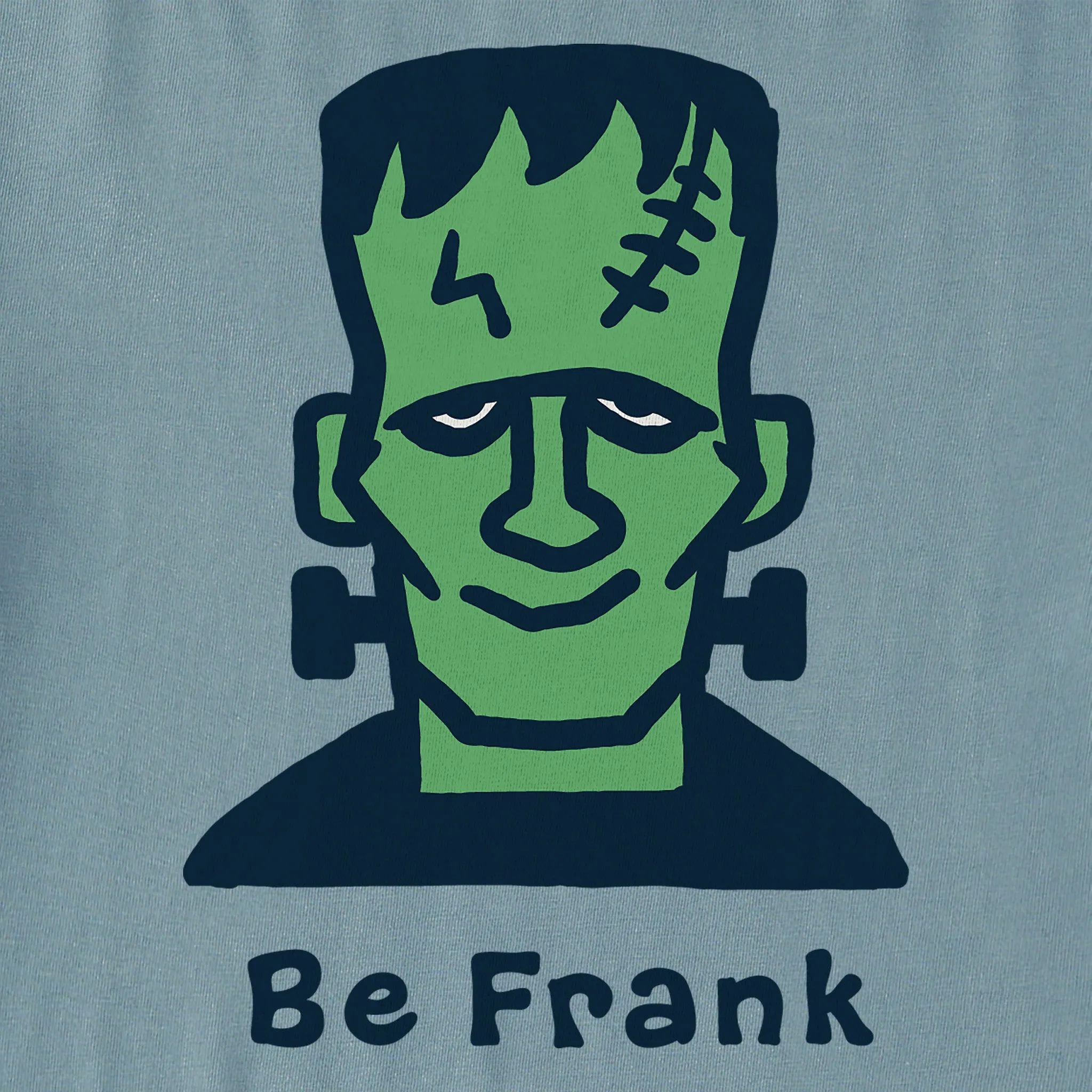 Women's Be Frank Monster Short Sleeve Crusher Tee sold by Life is Good product image thumbnail 2