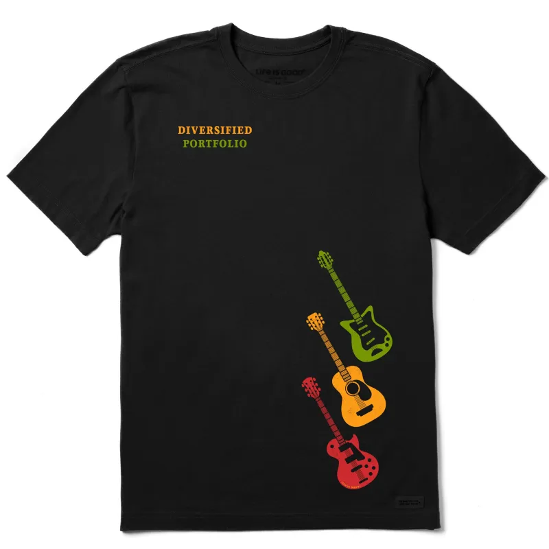 Men's Portfolio Guitars Short Sleeve Tee sold by Life is Good