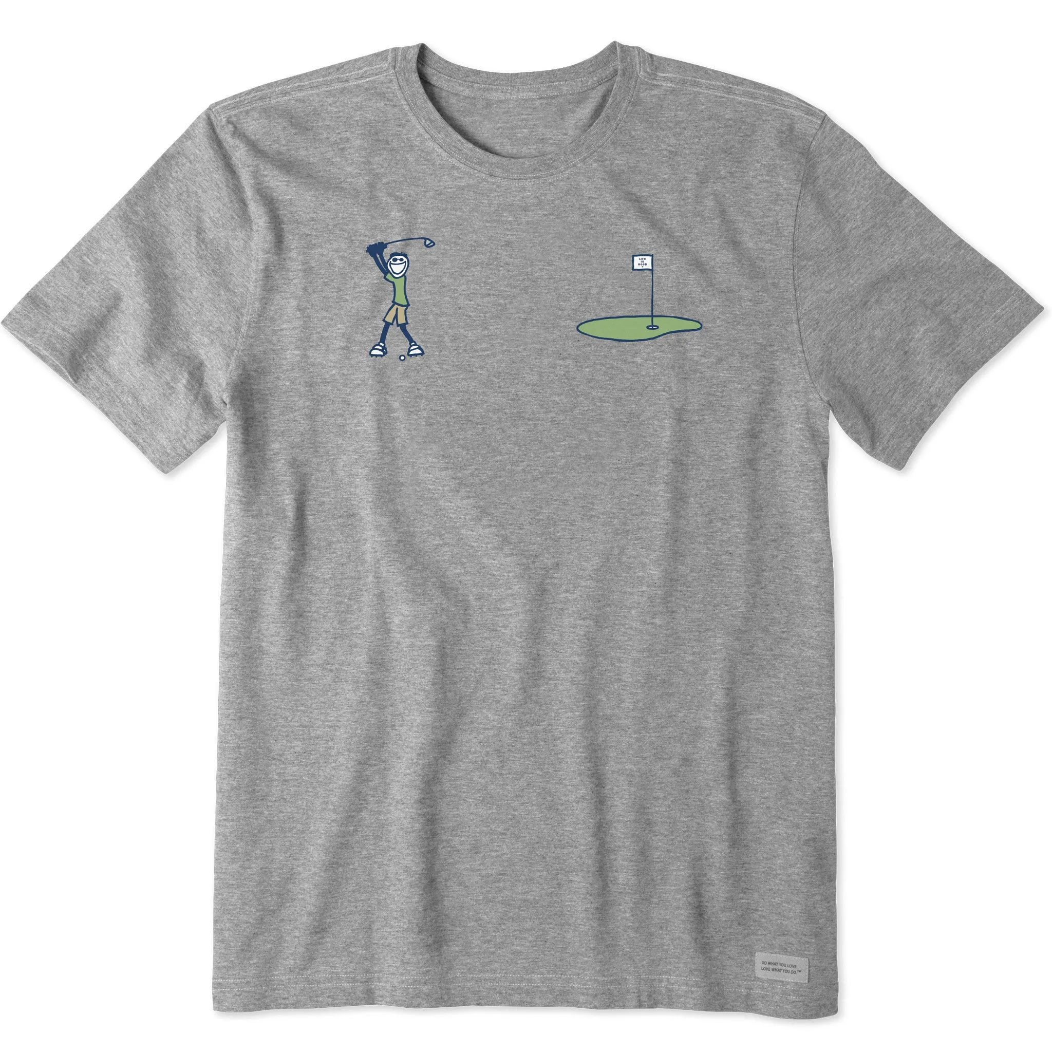 Men's Jake Golfing Medley Short Sleeve Tee sold by Life is Good product image thumbnail 4
