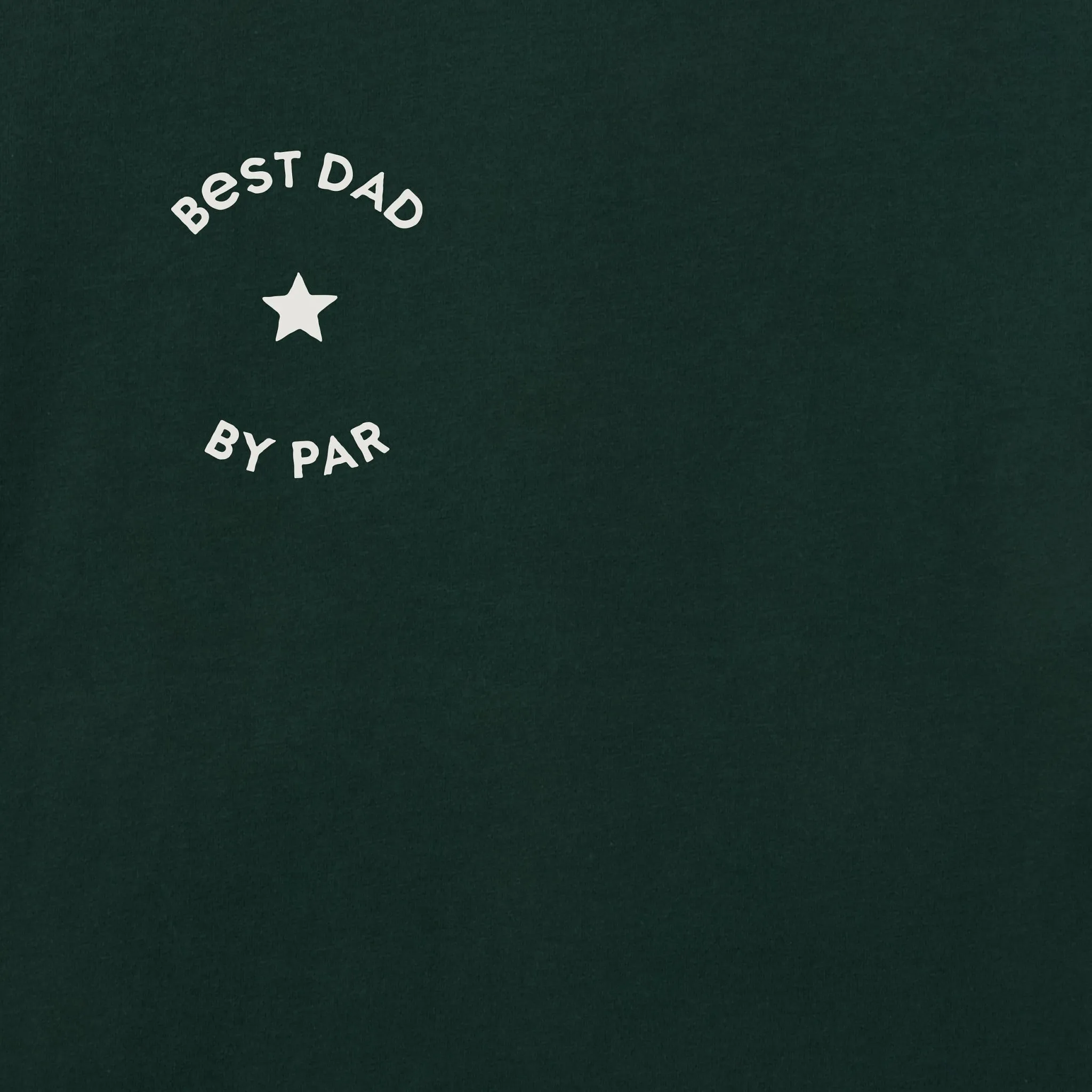 Men's Best Dad by Par Medley Short Sleeve Crusher Tee sold by Life is Good product image thumbnail 3