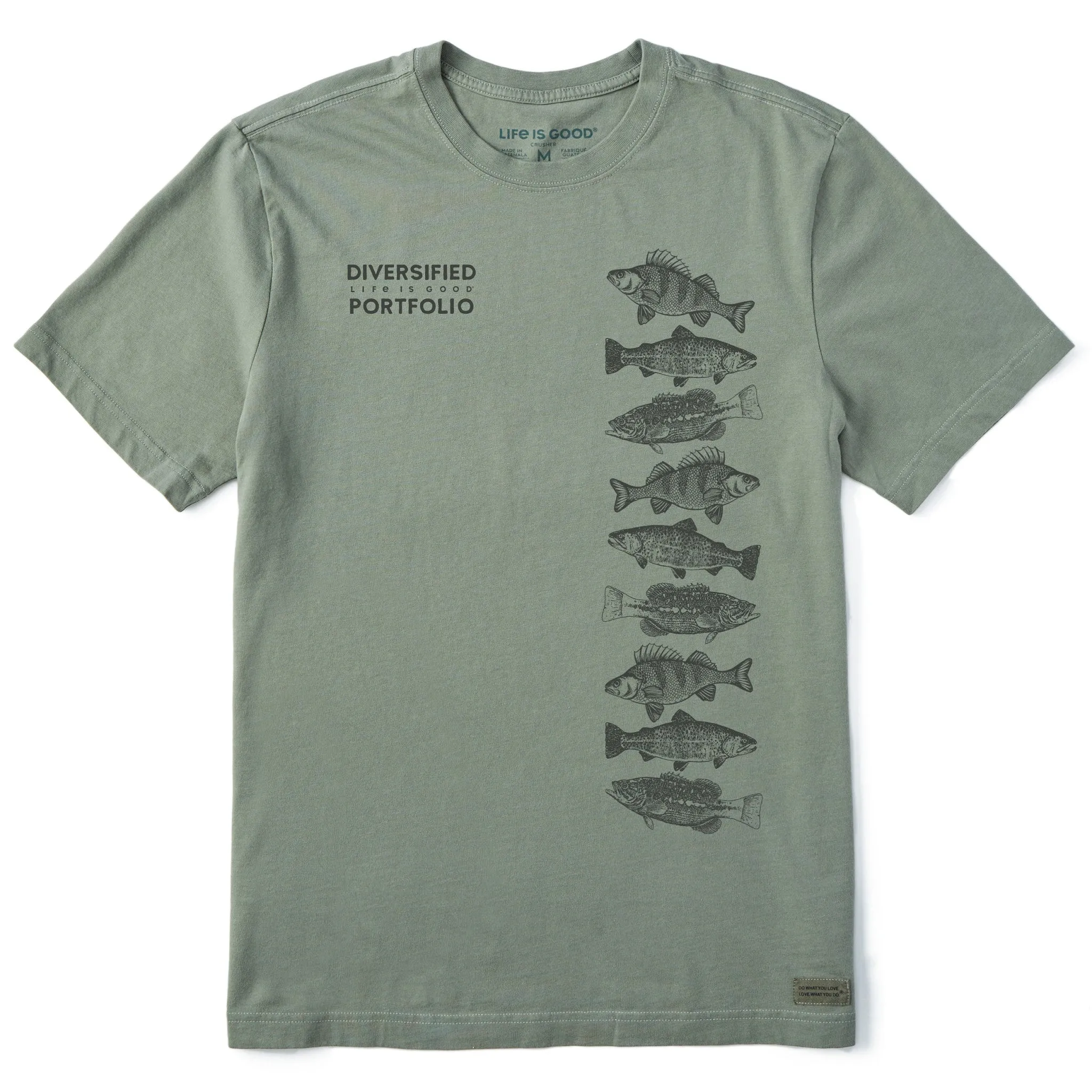 Men's Diversified Portfolio Fish Short Sleeve Tee sold by Life is Good product image thumbnail 4