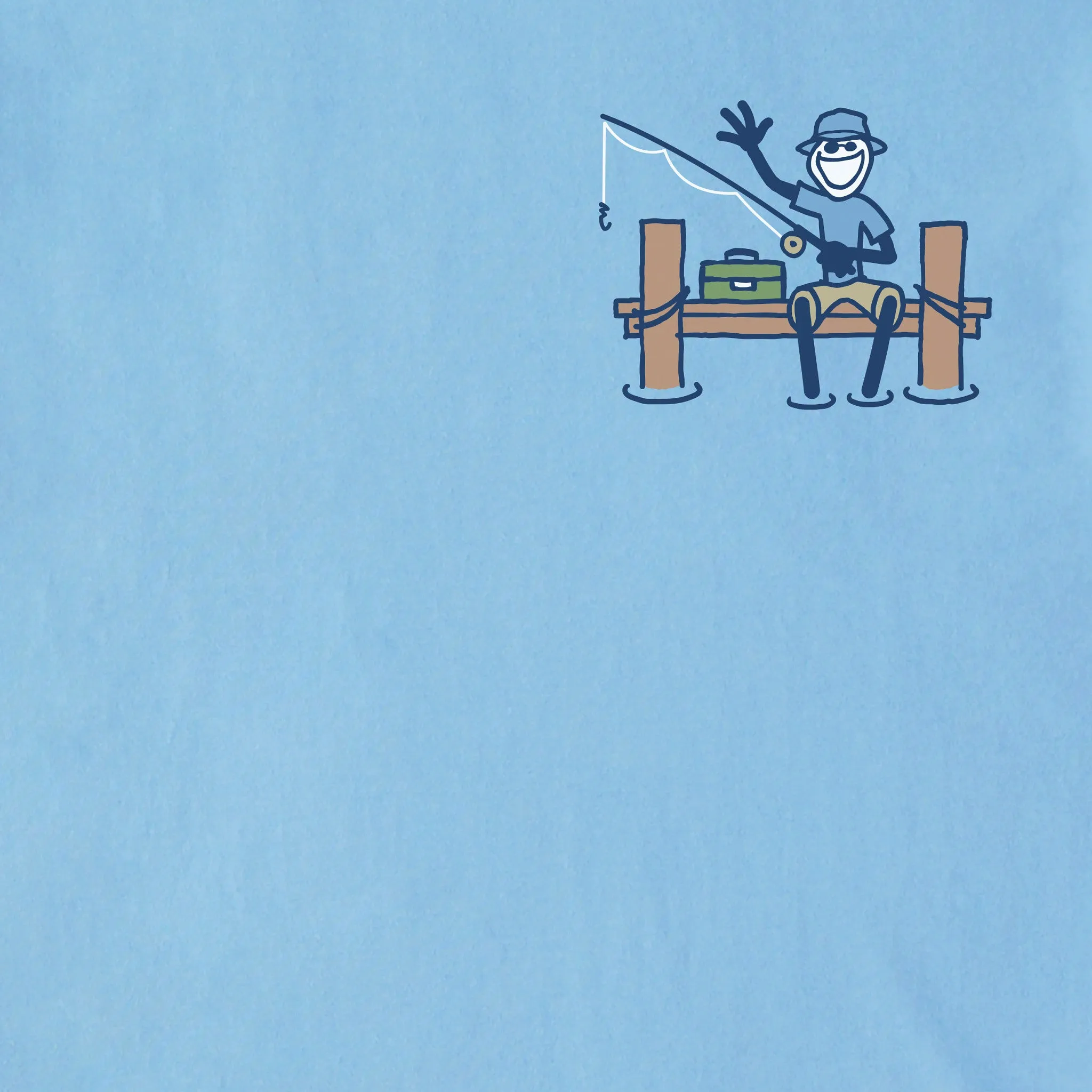 Men's Jake Dock Medley Short Sleeve Crusher Tee sold by Life is Good product image thumbnail 2