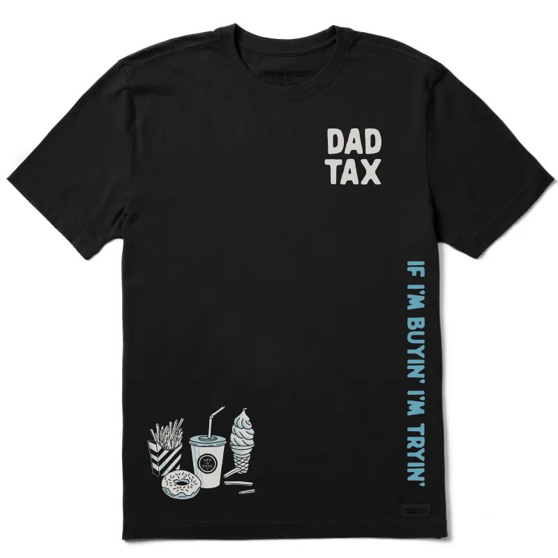 Men's Dad Tax Medley Short Sleeve Crusher Tee sold by Life is Good