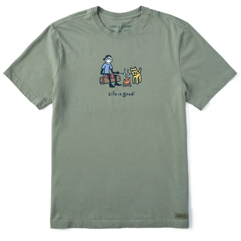 Men's Jake and Rocket Smores Short Sleeve Tee sold by Life is Good