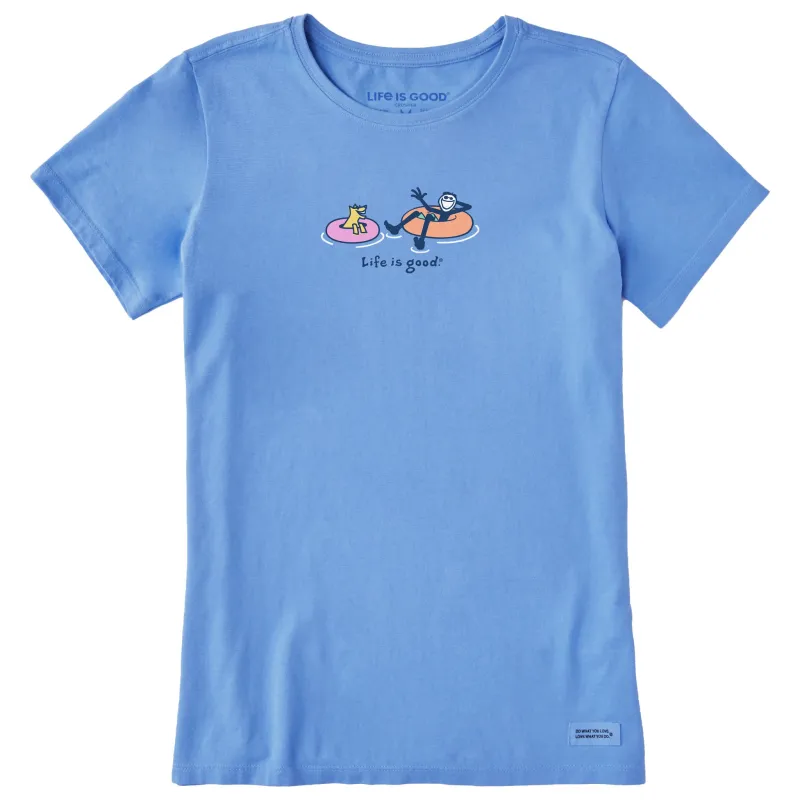 Women's Jake and Rocket Tubing Short Sleeve Tee sold by Life is Good