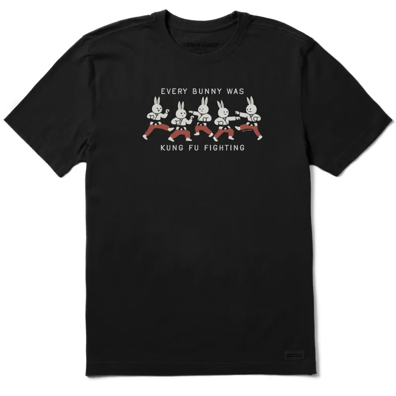 Men's Every Kung Fu Bunny Short Sleeve Tee sold by Life is Good