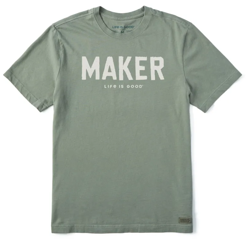 Men's Maker Short Sleeve Tee sold by Life is Good