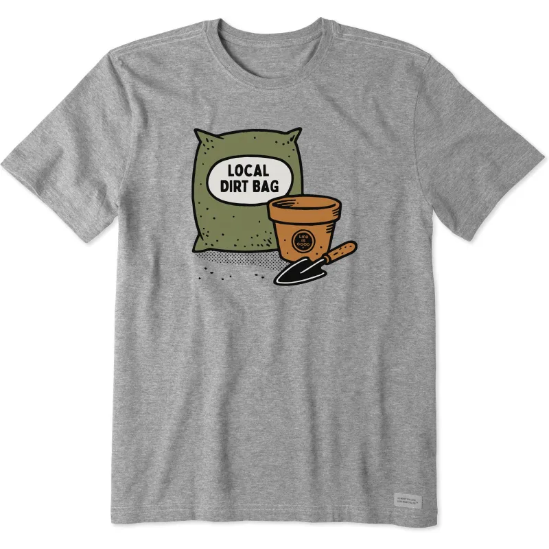 Men's Local Dirt Bag Short Sleeve Tee sold by Life is Good