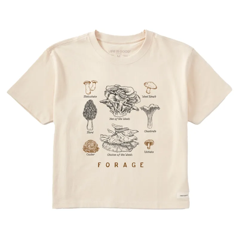 Women's Forage Short Sleeve Crusher Boxy Tee sold by Life is Good